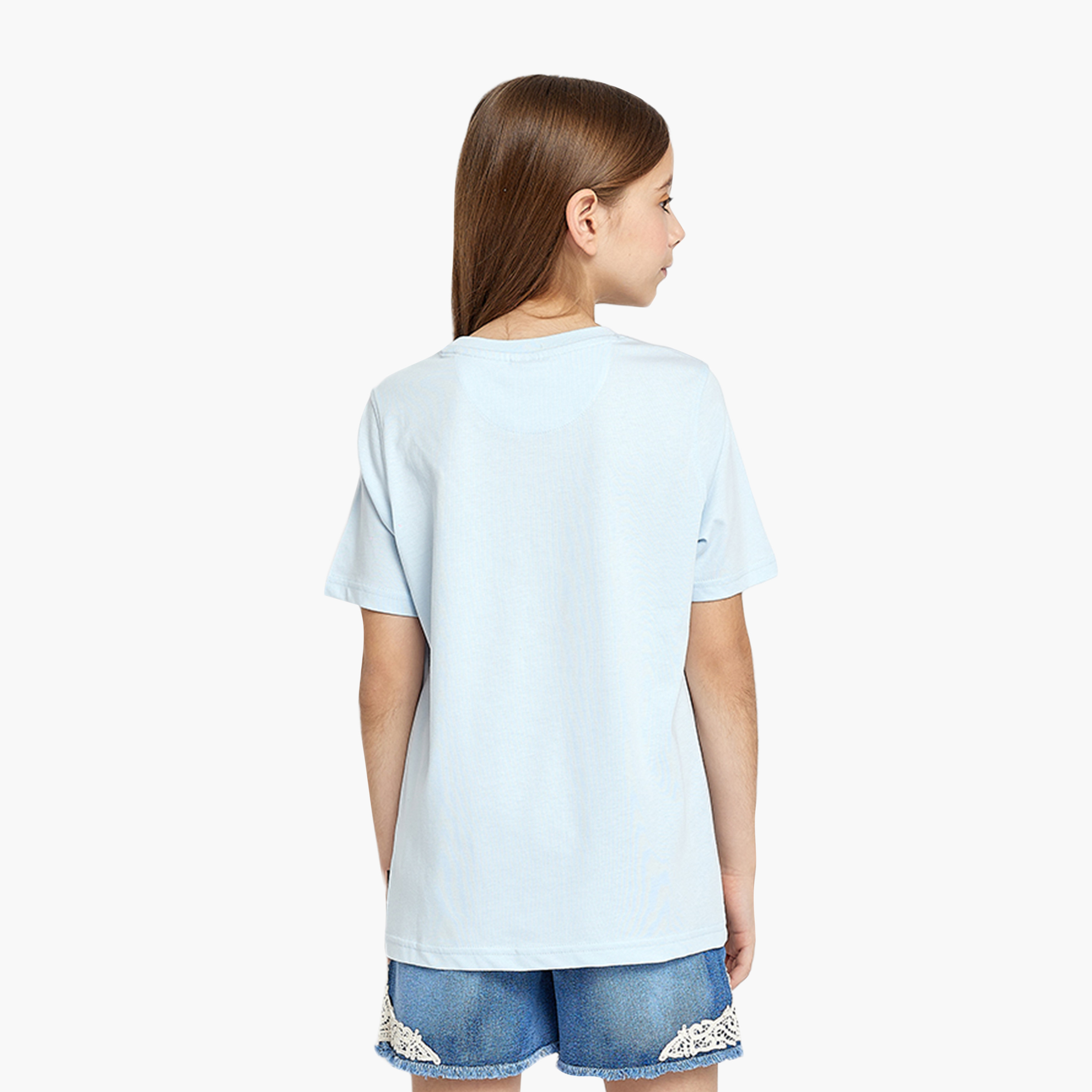 Beverly Hills Polo Club Printed Short Sleeves T-Shirt-girls-clothing-tshirts-image-11