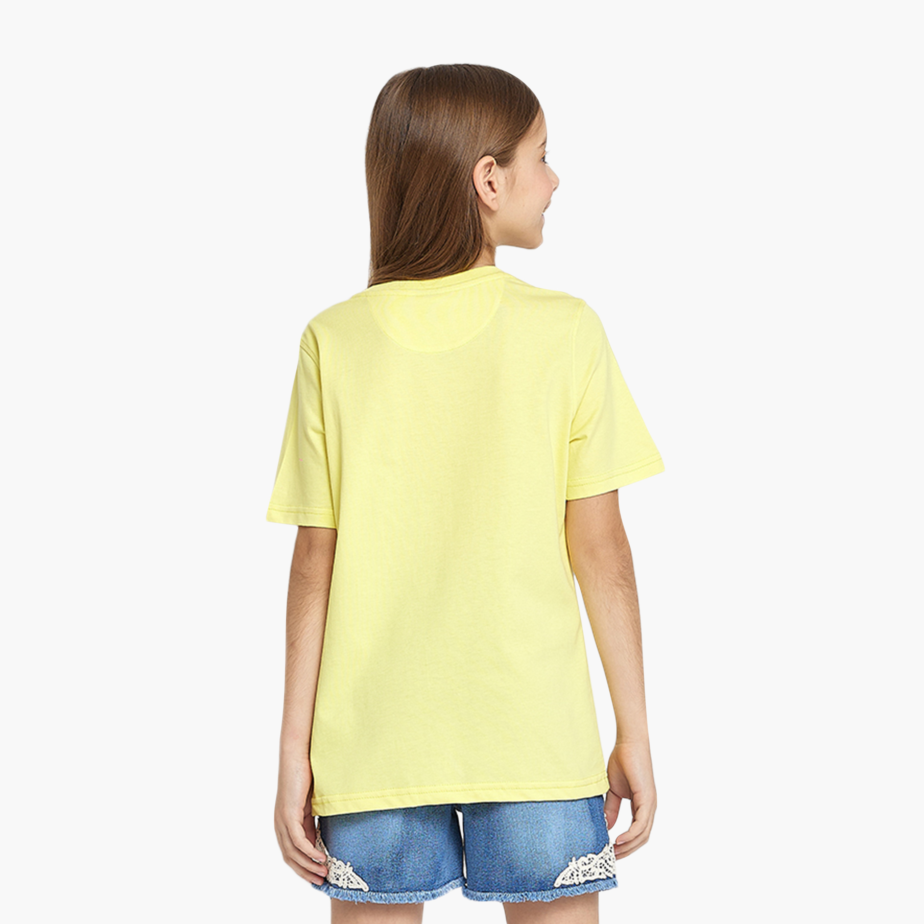 Beverly Hills Polo Club Printed Short Sleeves T-Shirt-girls-clothing-tshirts-image-3