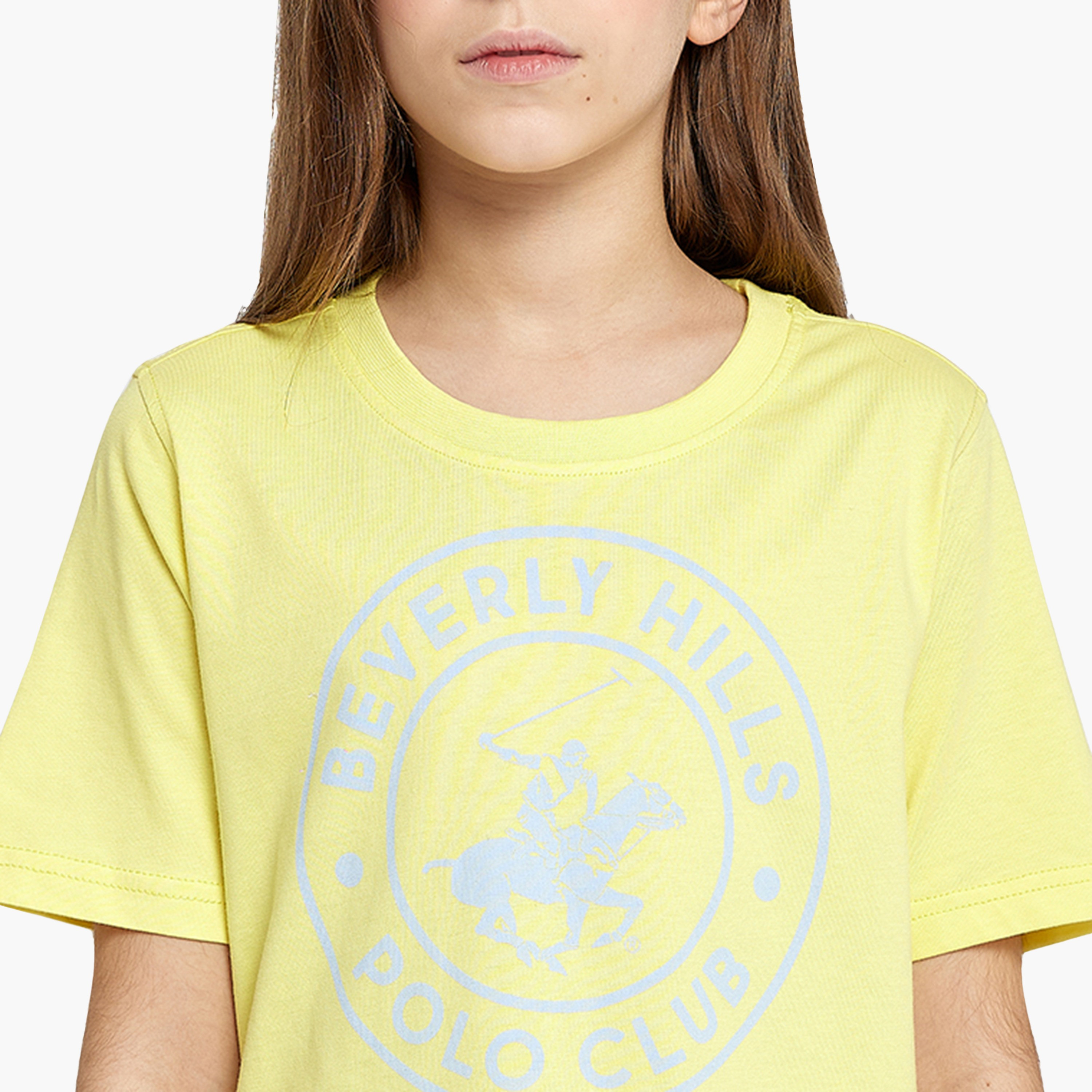 تي شيرت مطبوع بأكمام قصيرة من بيفرلي هيلز بولو كلوب-girls-clothing-tshirts-image-4