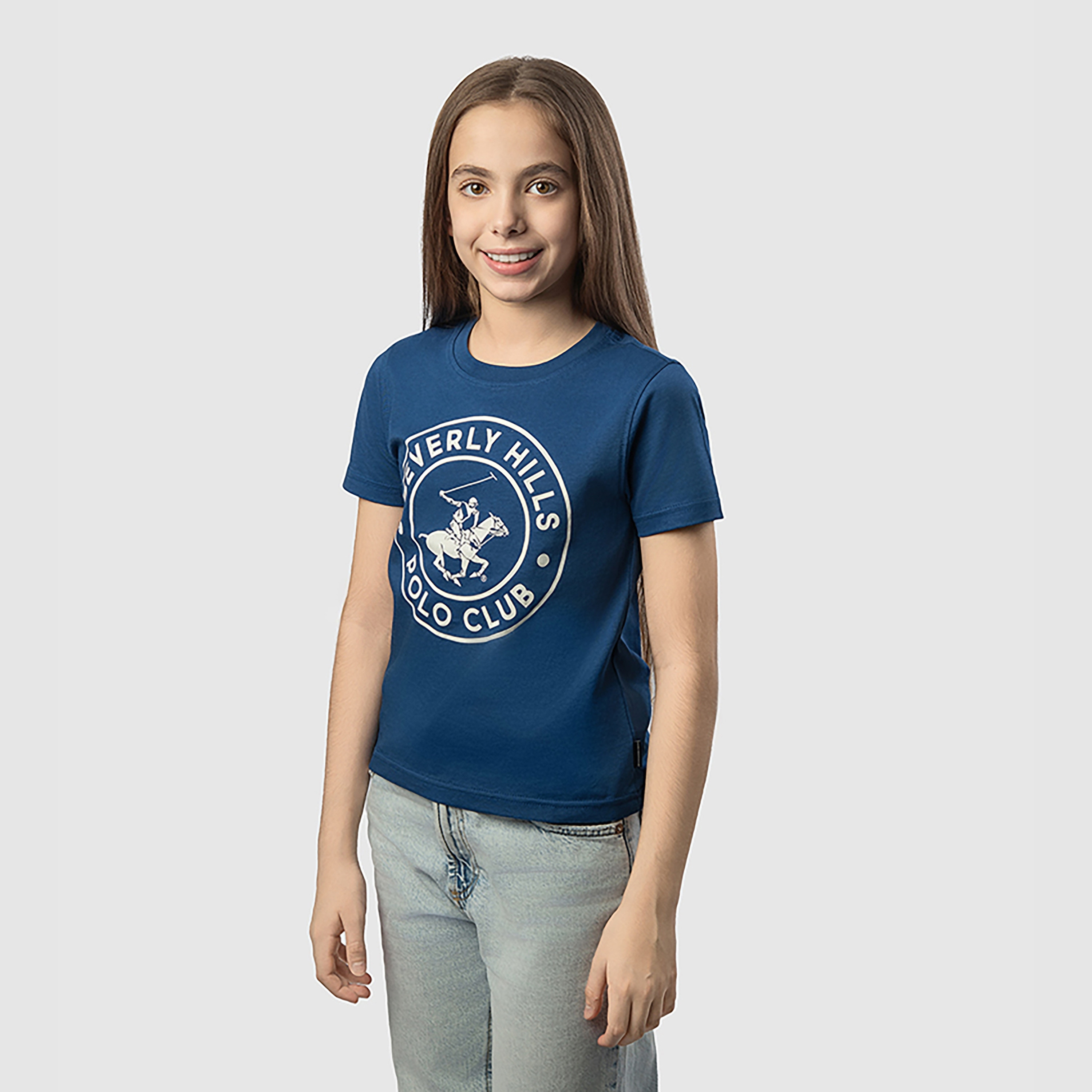 Beverly Hills Polo Club Printed Short Sleeves T-Shirt-girls-clothing-tshirts-image-3