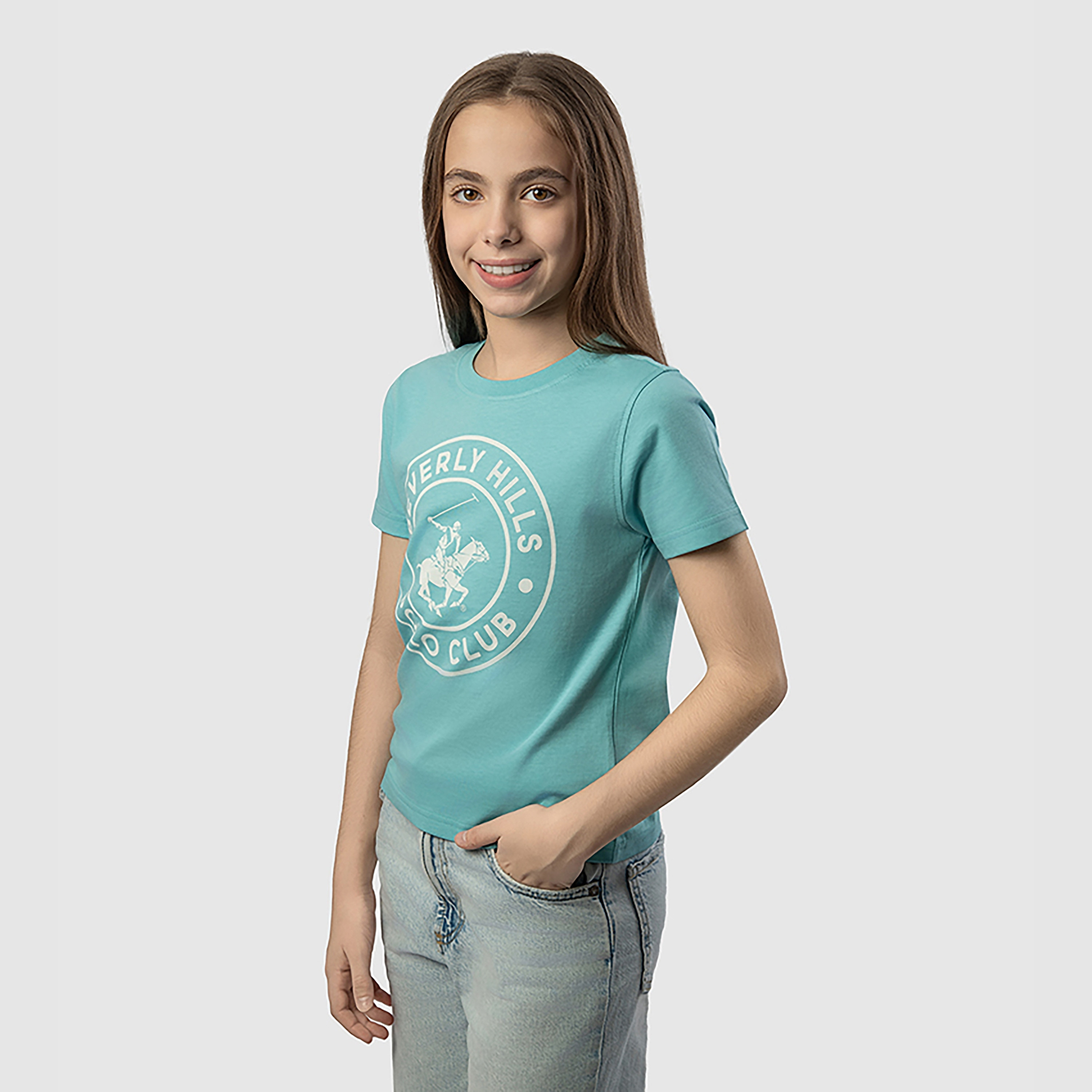 Beverly Hills Polo Club Printed Short Sleeves T-Shirt-girls-clothing-tshirts-image-3