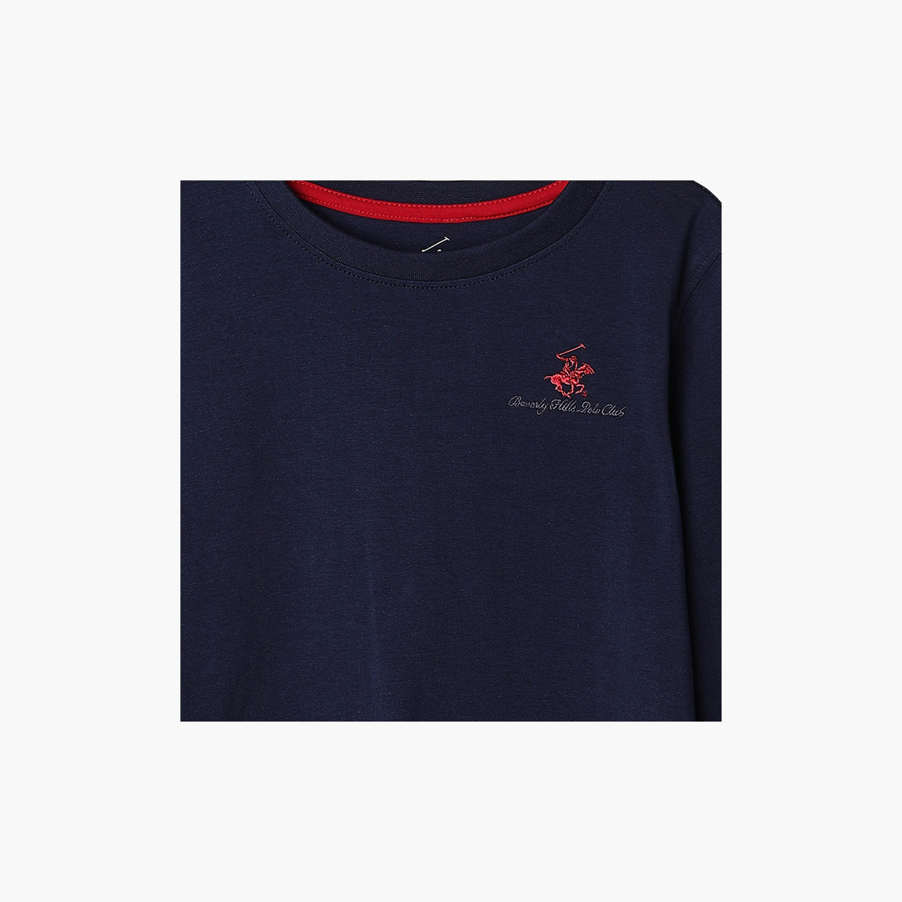 تيشيرت للأطفال مزين بالشعار من بيفرلي هيلز بولو كلوب-boys-clothing-tshirtsandpolos-image-3