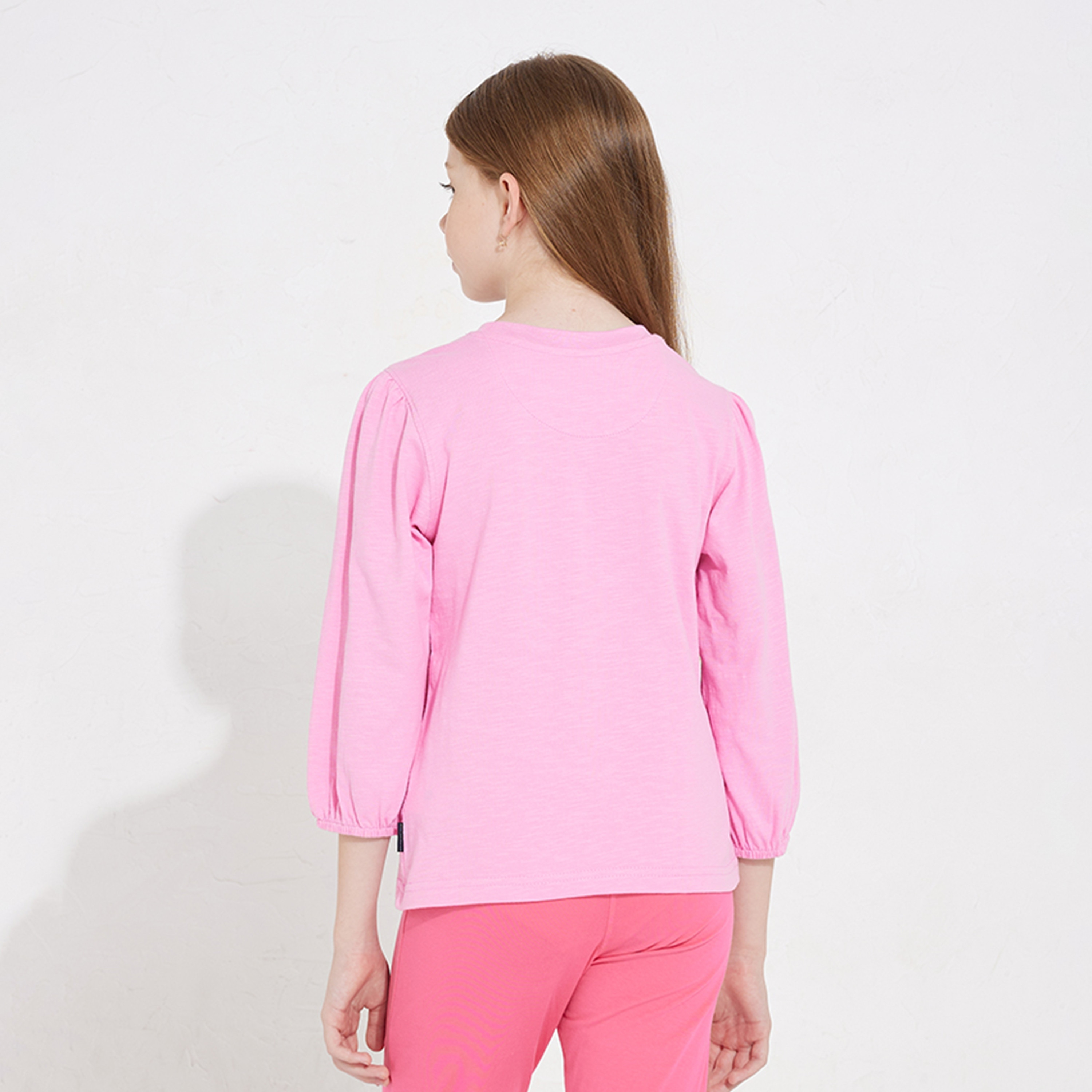 تيشيرت 3/4 أكمام مزين بالشعار من بيفرلي هيلز بولو كلوب-girls-clothing-tshirts-image-6