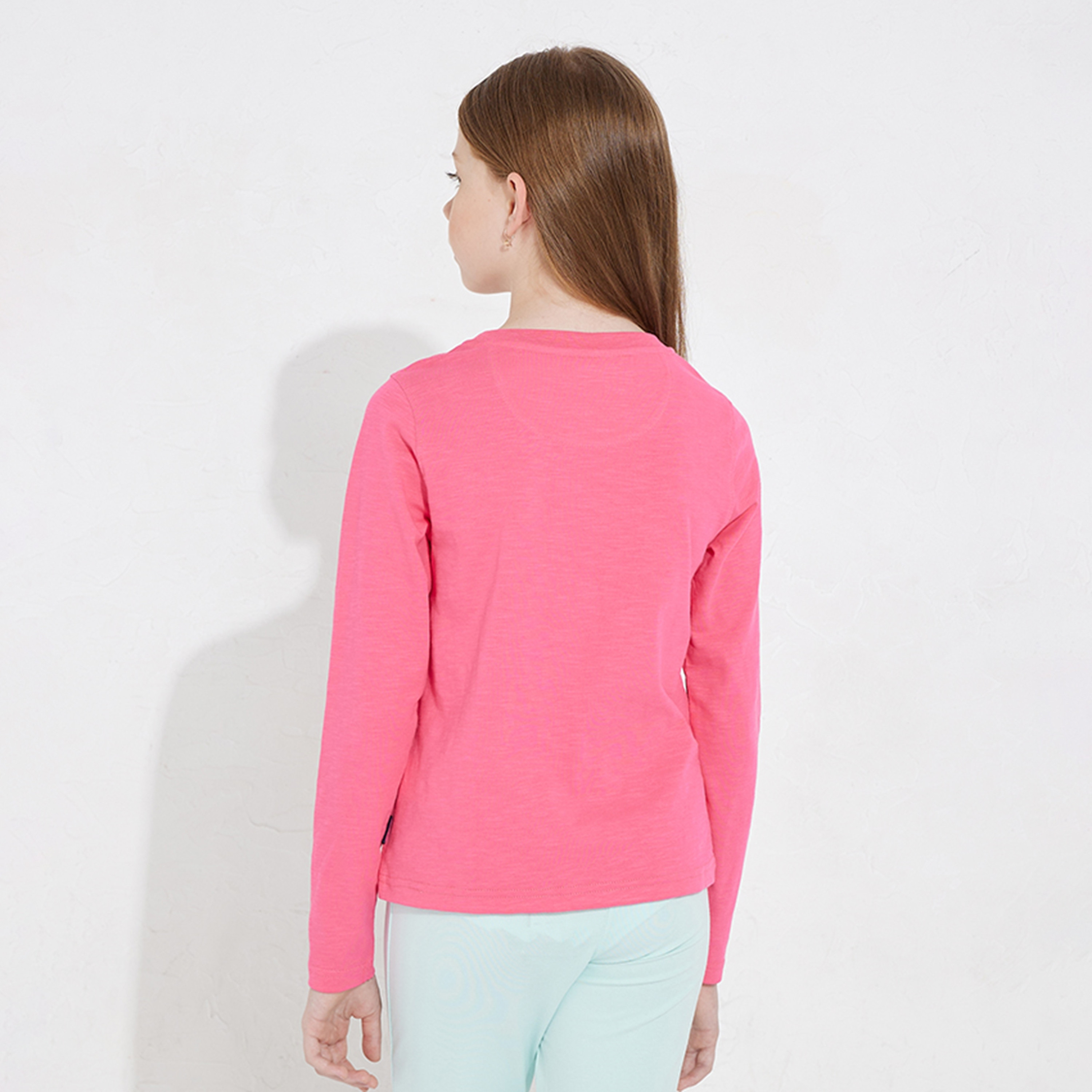 تيشيرت بأكمام طويلة بطبعة من بيفرلي هيلز بولو كلوب-girls-clothing-tshirts-image-2