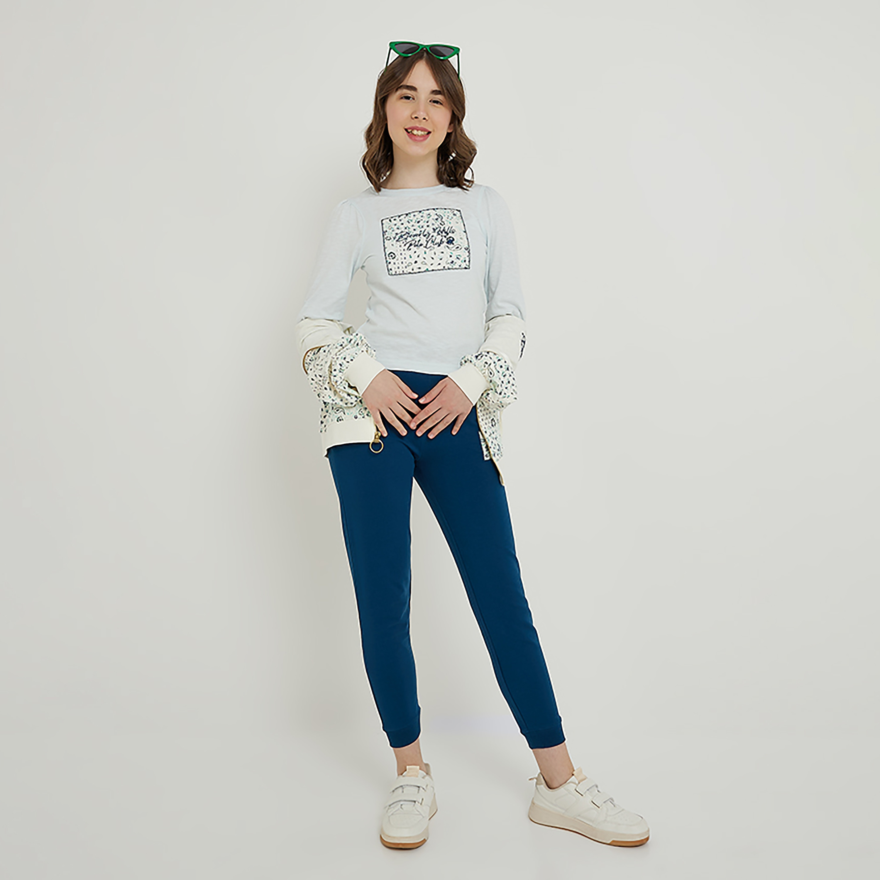 تي شيرت بولو محبوك مطبوع من بيفيرلي هيلز بولو كلوب-girls-clothing-tshirts-image-4
