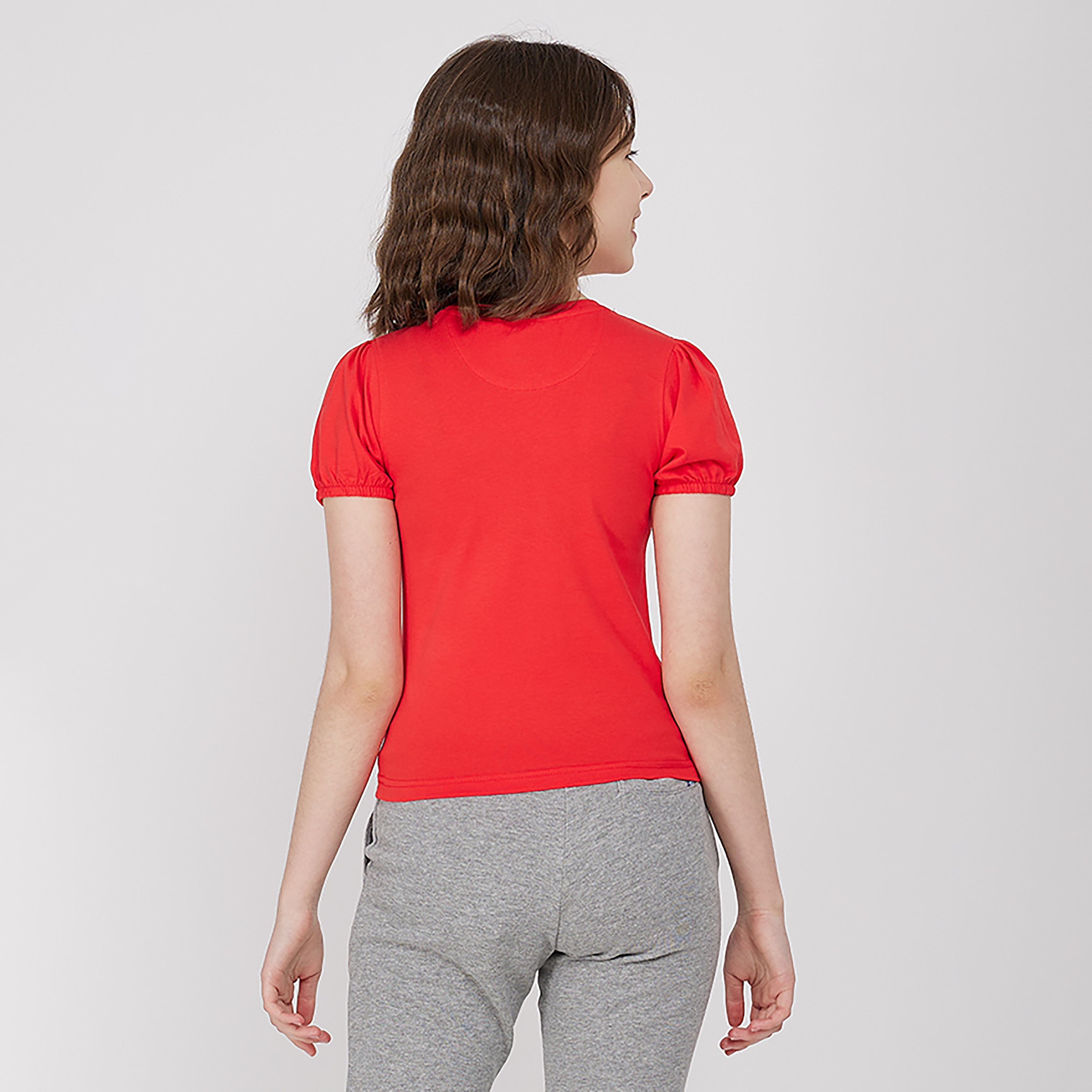 Beverly Hills Polo Club Printed Knitted T-Shirt-girls-clothing-tshirts-image-2