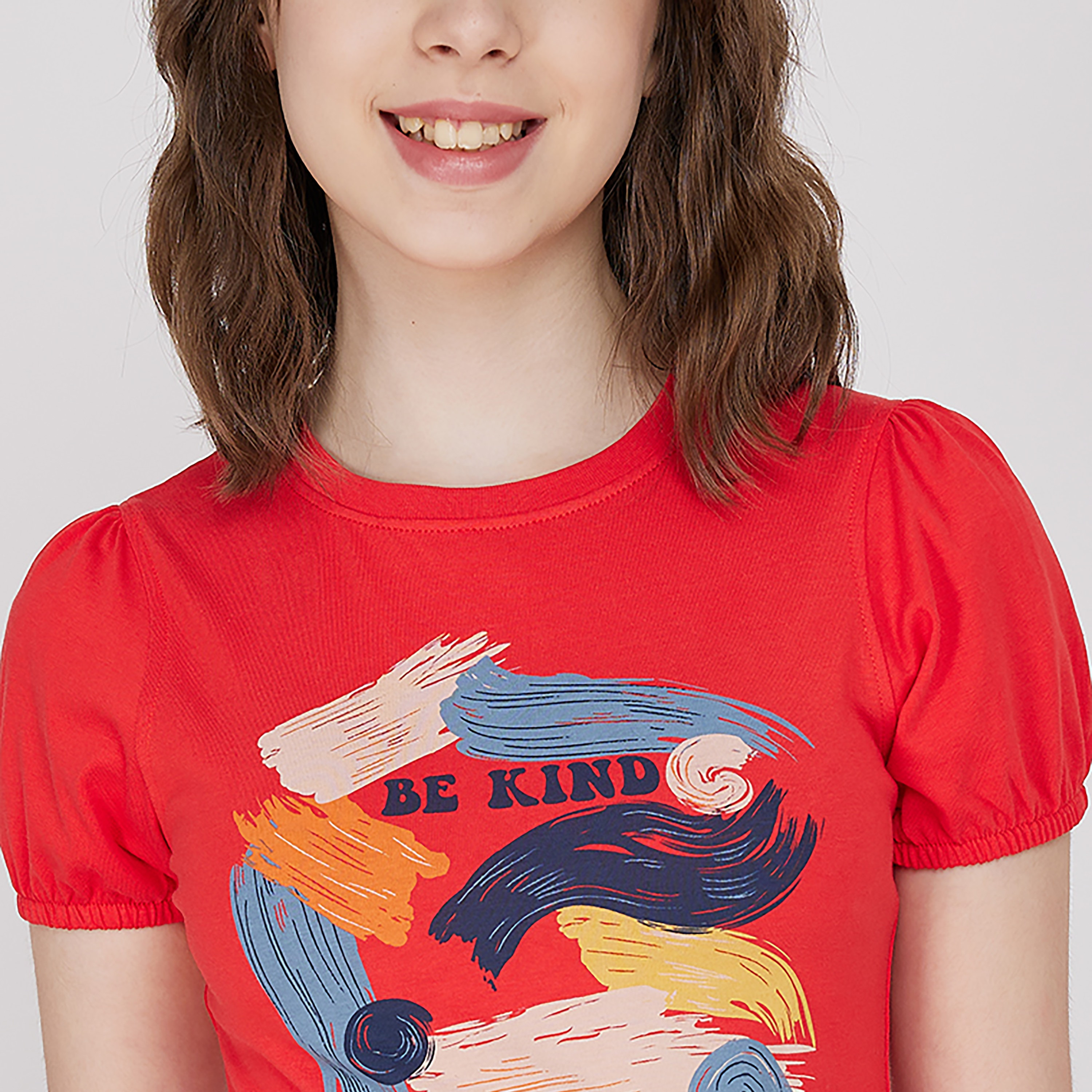 تي شيرت بولو محبوك مطبوع من بيفيرلي هيلز بولو كلوب-girls-clothing-tshirts-image-3