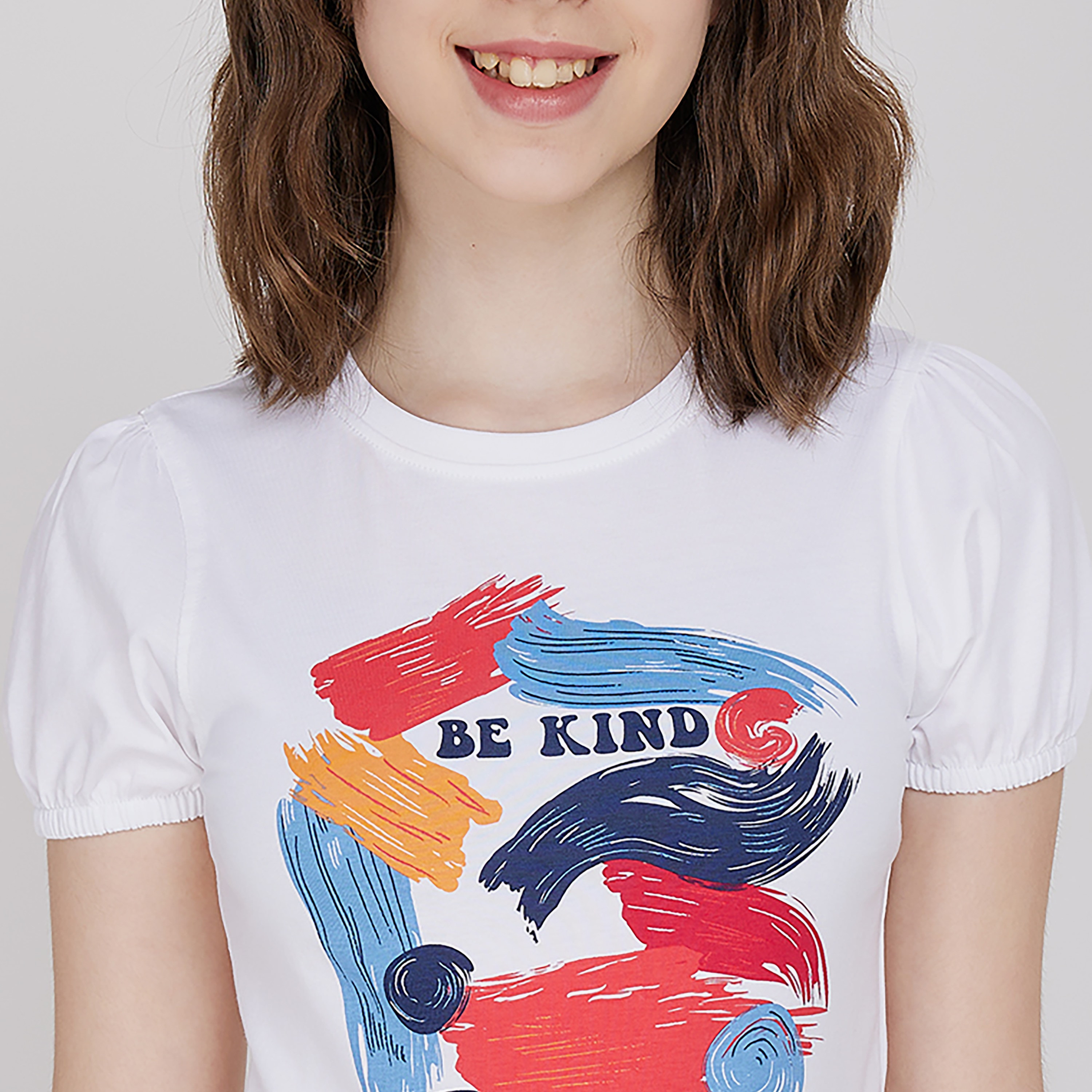 تيشيرت بياقة دائرية بتفاصيل شعار من القطن من بيفرلي هيلز بولو كلوب-girls-clothing-tshirts-image-3