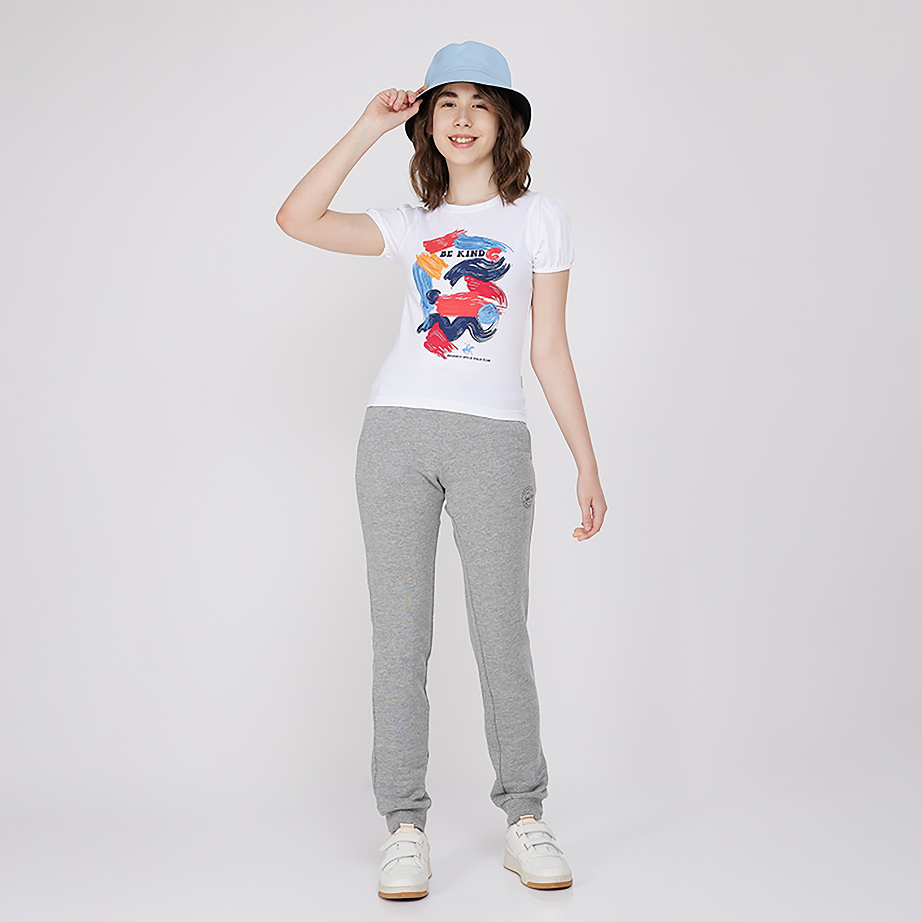 Beverly Hills Polo Club Printed Knitted T-Shirt-girls-clothing-tshirts-image-8