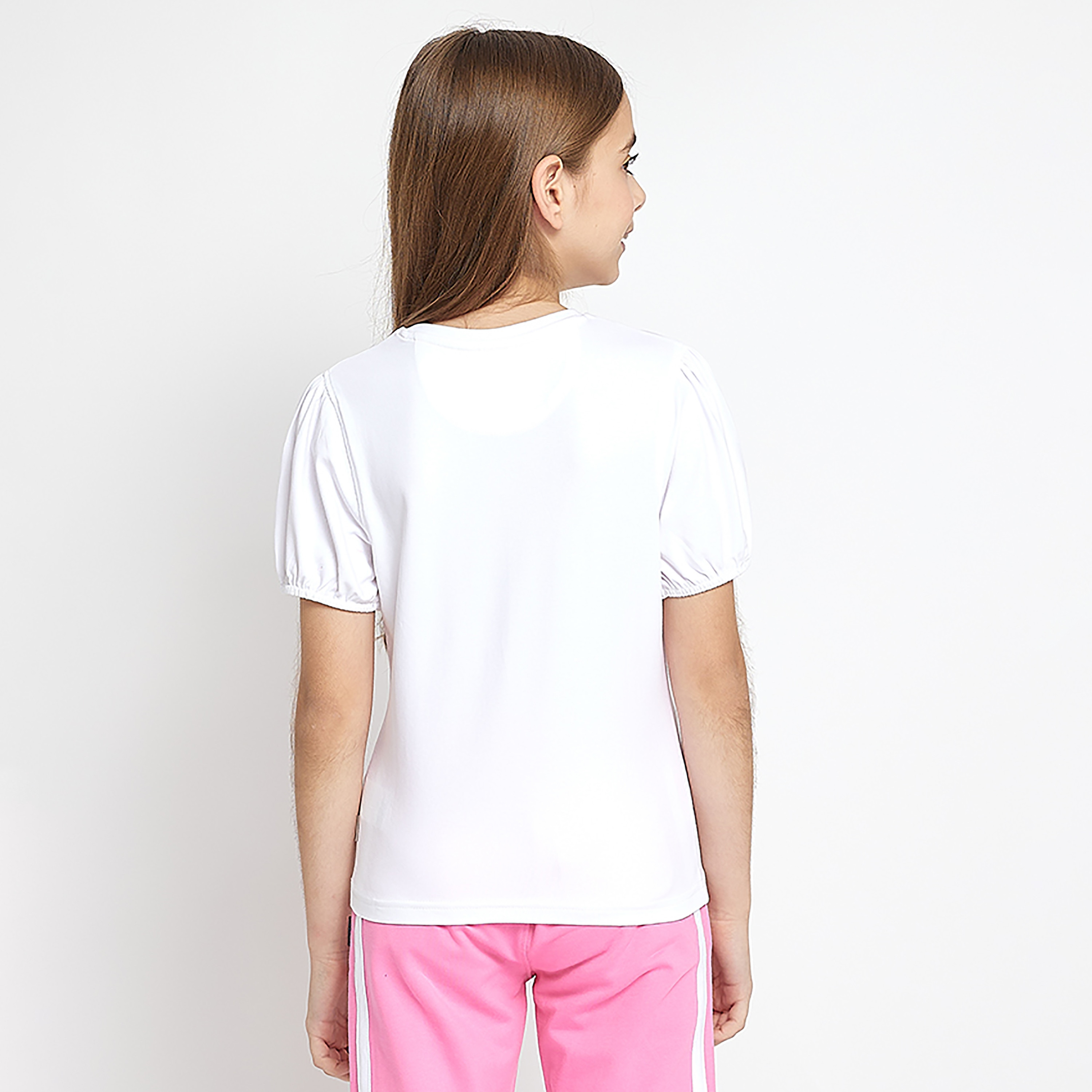 تيشيرت بأكمام قصيرة وطبعة زهور من بيفرلي هيلز بولو كلوب-girls-clothing-tshirts-image-6