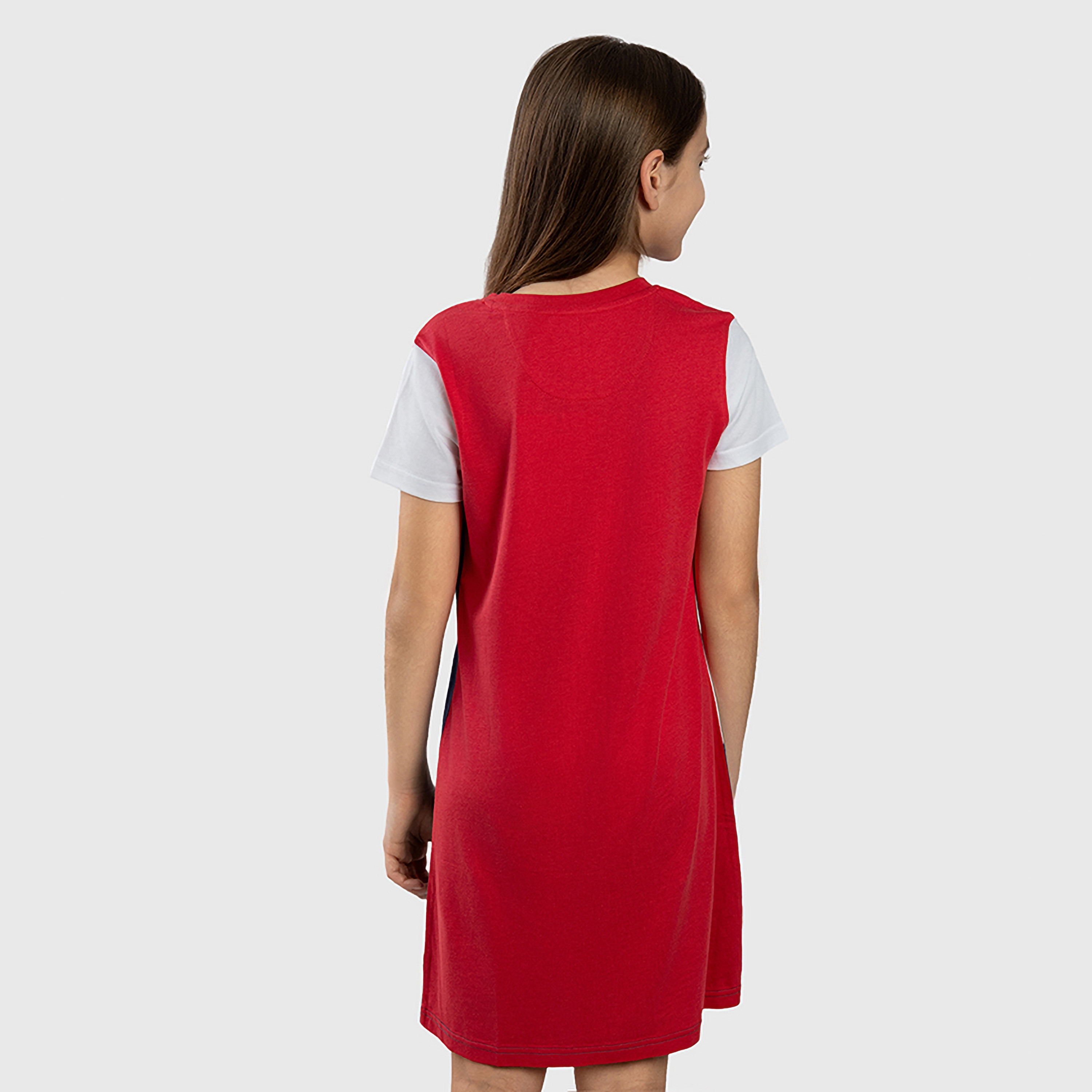 فستان ملون بأكمام قصيرة من بيفرلي هيلز بولو كلوب-girls-clothing-dressesandjumpsuits-image-4