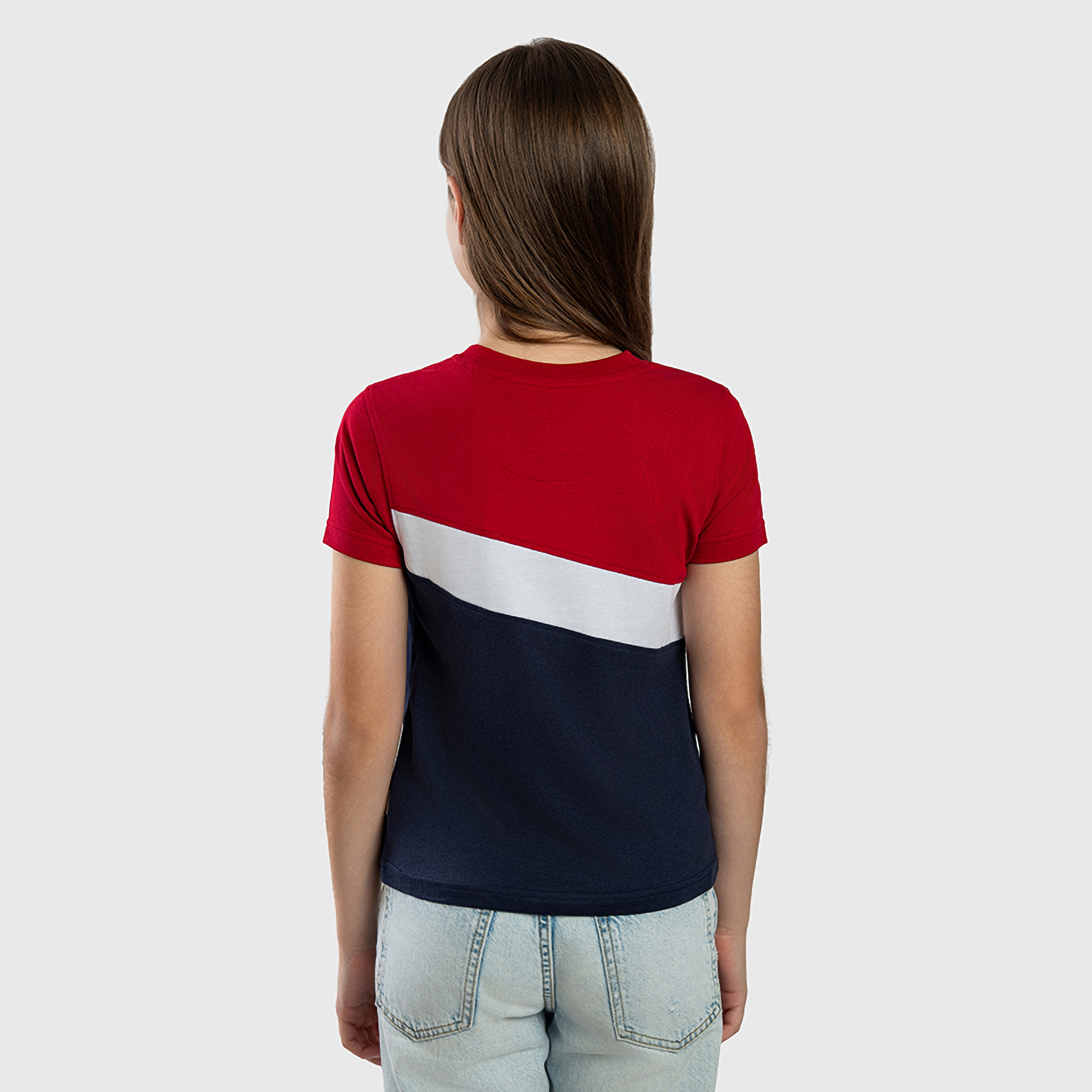 تي شيرت ملون باكمام قصيرة من بيفرلي هيلز بولو كلوب-girls-clothing-tshirts-image-4