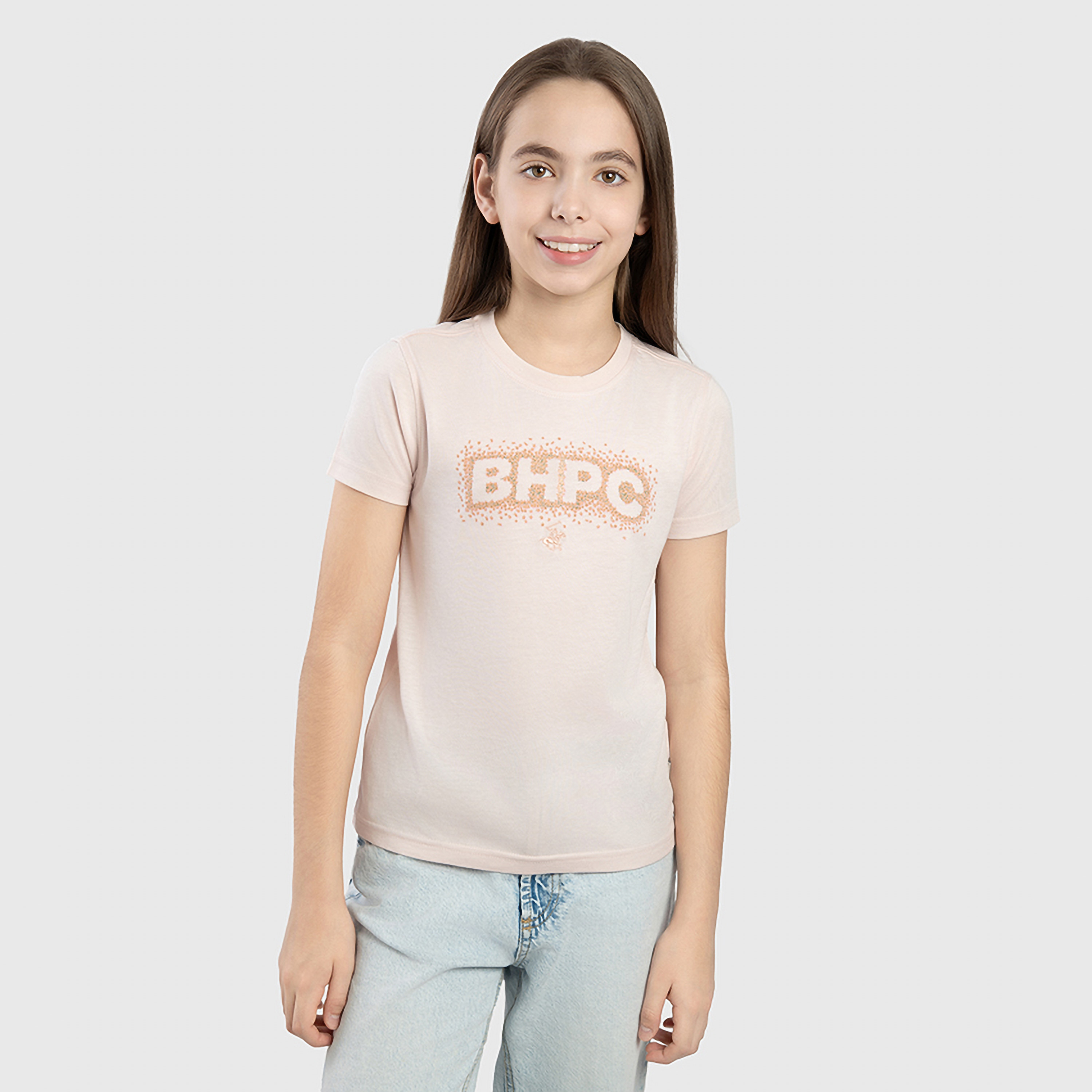 تي شيرت مطبوع بأكمام قصيرة من بيفرلي هيلز بولو كلوب-girls-clothing-tshirts-image-5