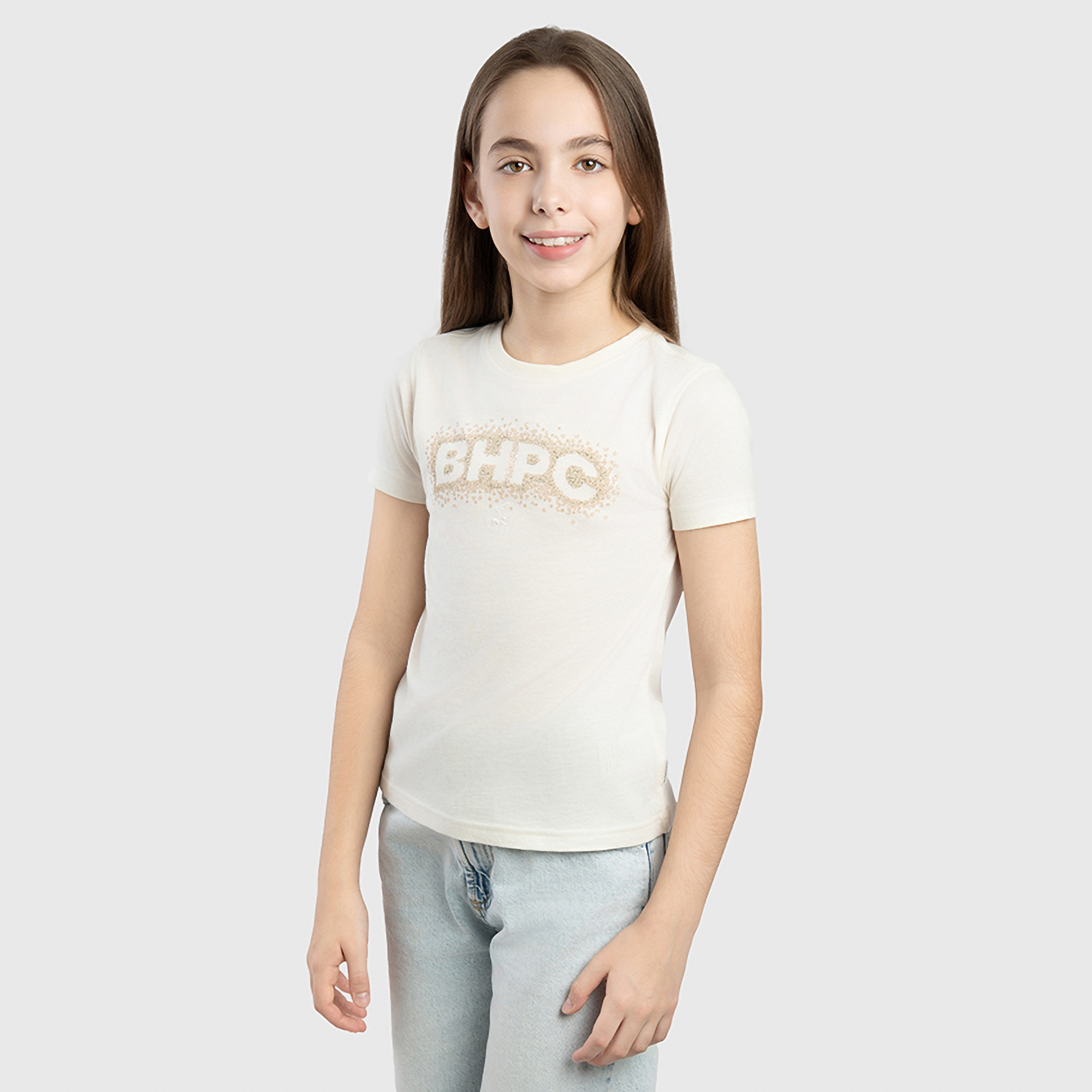 تي شيرت مطبوع بأكمام قصيرة من بيفرلي هيلز بولو كلوب-girls-clothing-tshirts-image-3