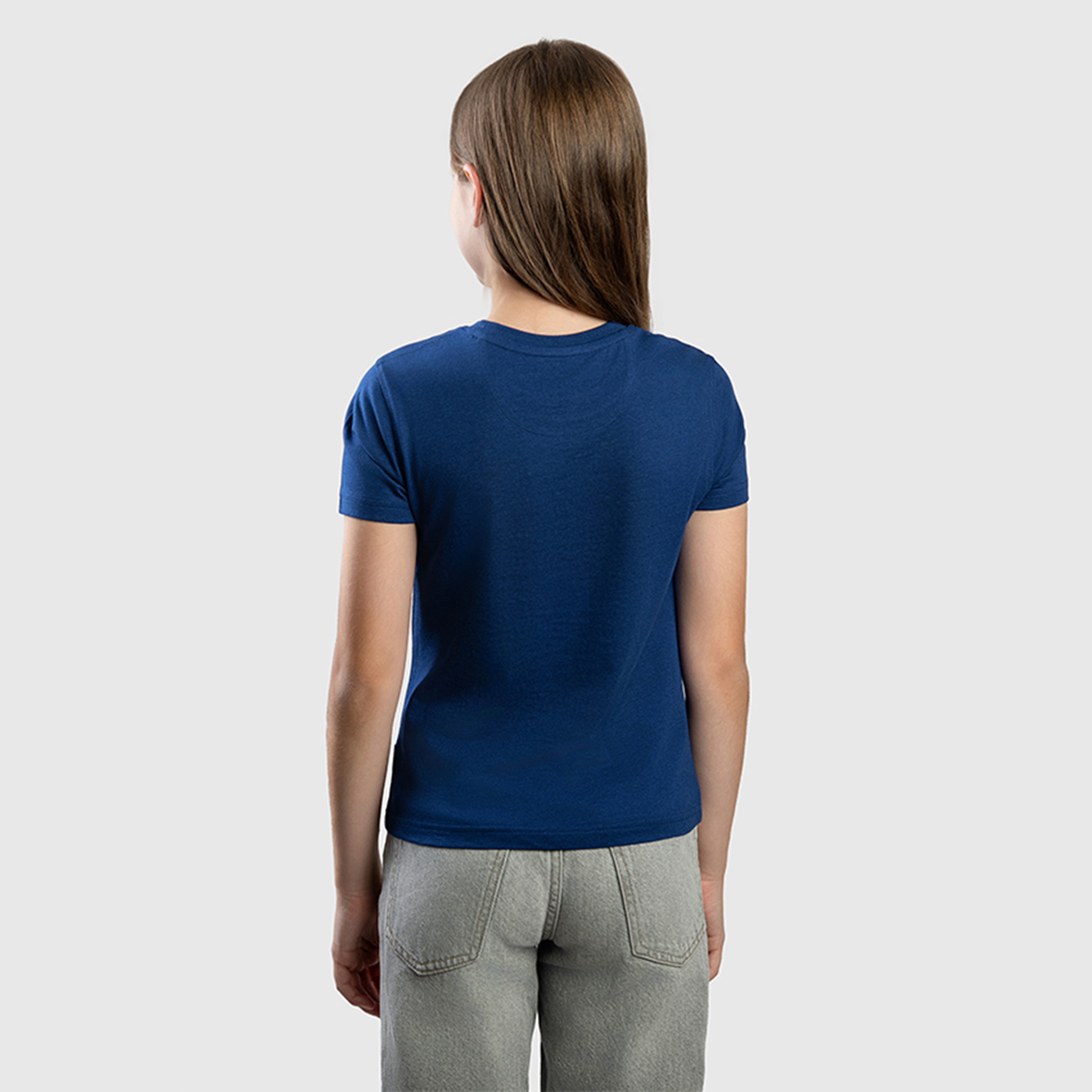 Beverly Hills Polo Club Cotton Printed Round Neck T-Shirt-girls-clothing-tshirts-image-4