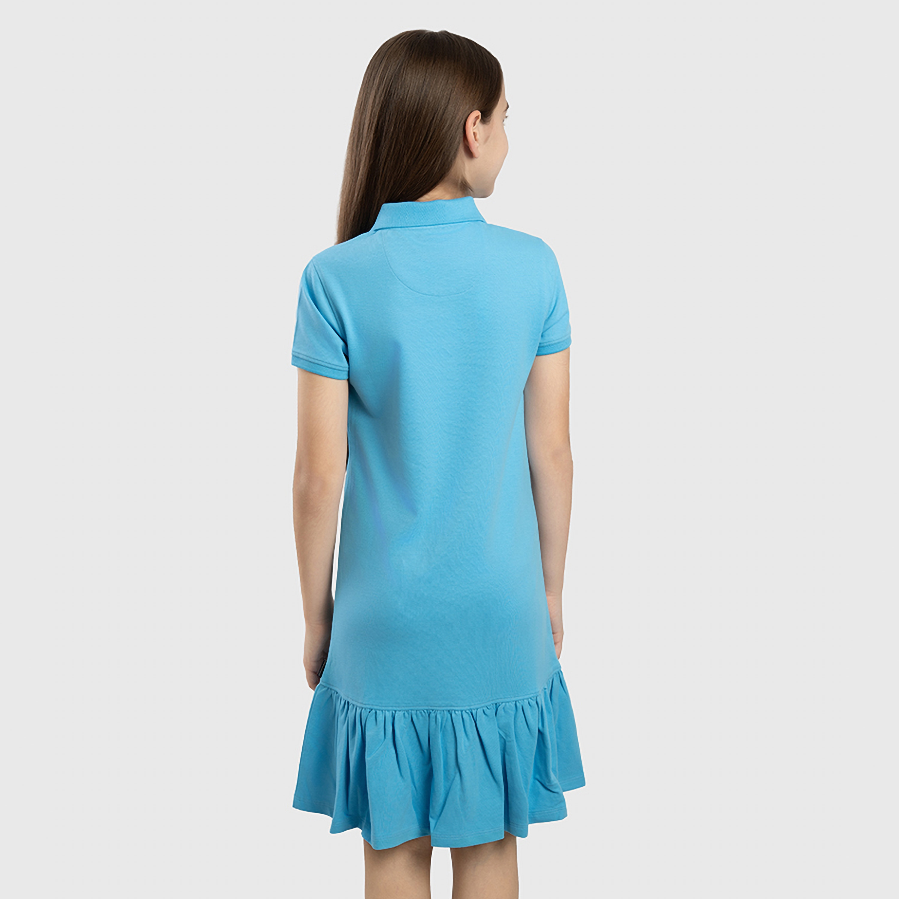 فستان سادة قصير الأكمام من بيفرلي هيلز بولو كلوب-girls-clothing-dressesandjumpsuits-image-4