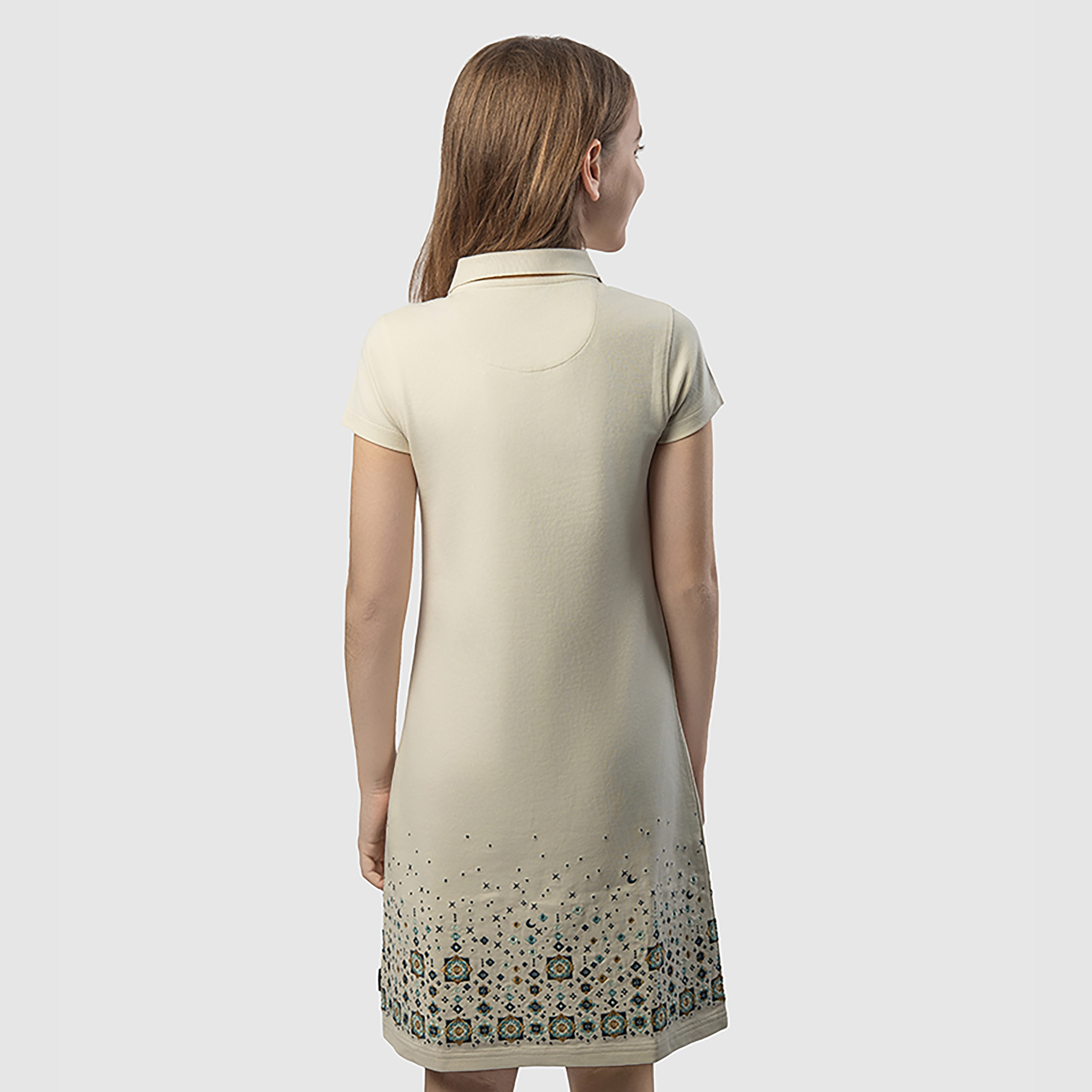 فستان مطبوع بأكمام قصيرة من بيفرلي هيلز بولو كلوب-girls-clothing-dressesandjumpsuits-image-4