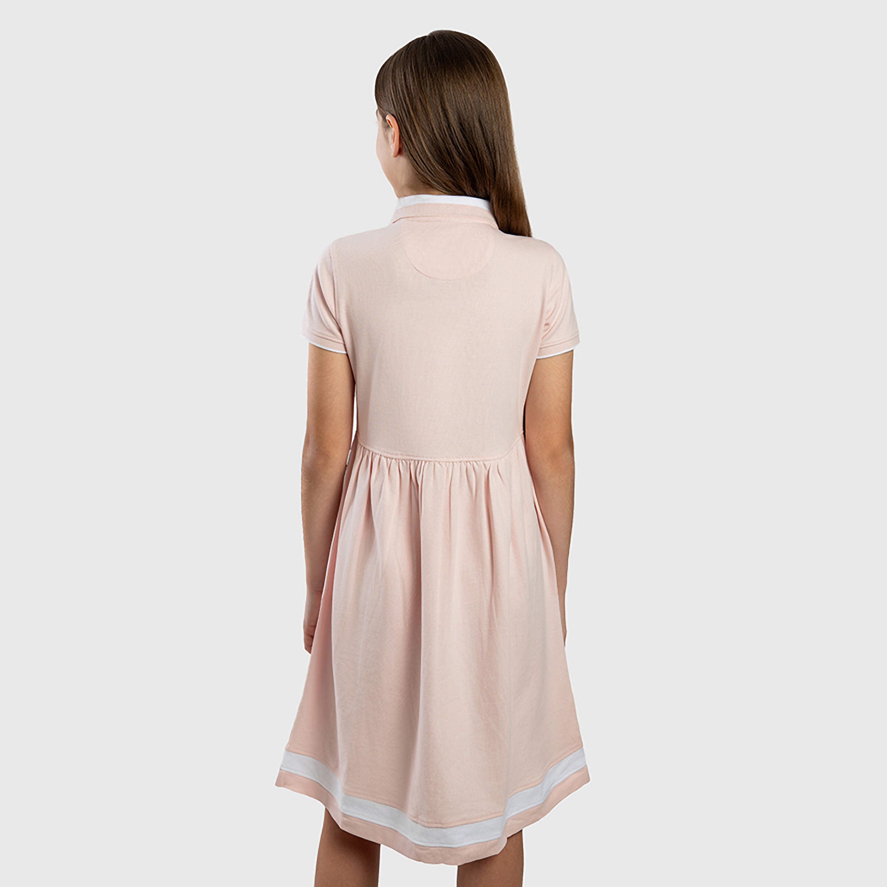 Beverly Hills Polo Club Solid Short Sleeves Dress-girls-clothing-dressesandjumpsuits-image-4