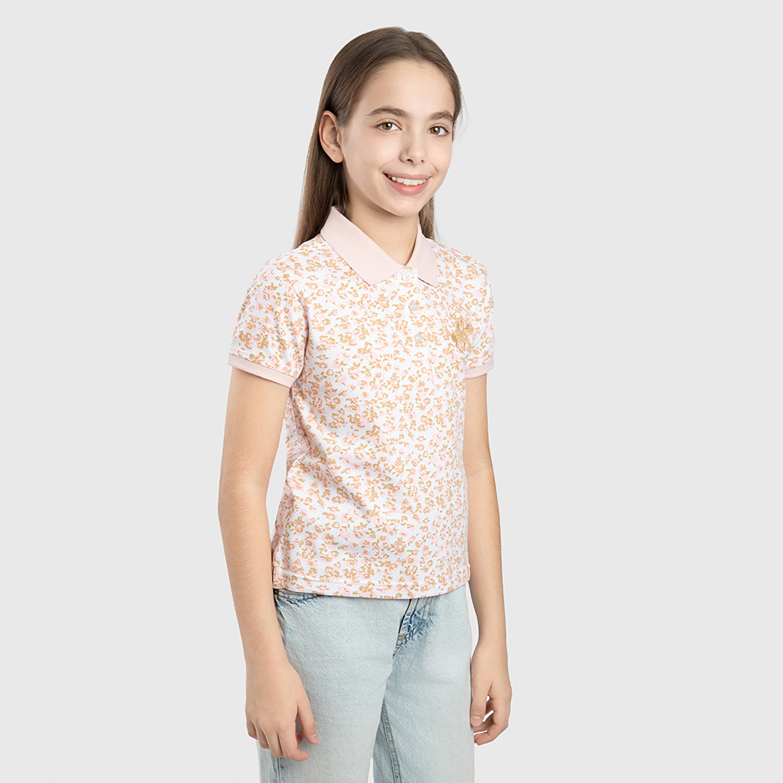 تي شيرت مطبوع بأكمام قصيرة من بيفرلي هيلز بولو كلوب-girls-clothing-tshirts-image-6
