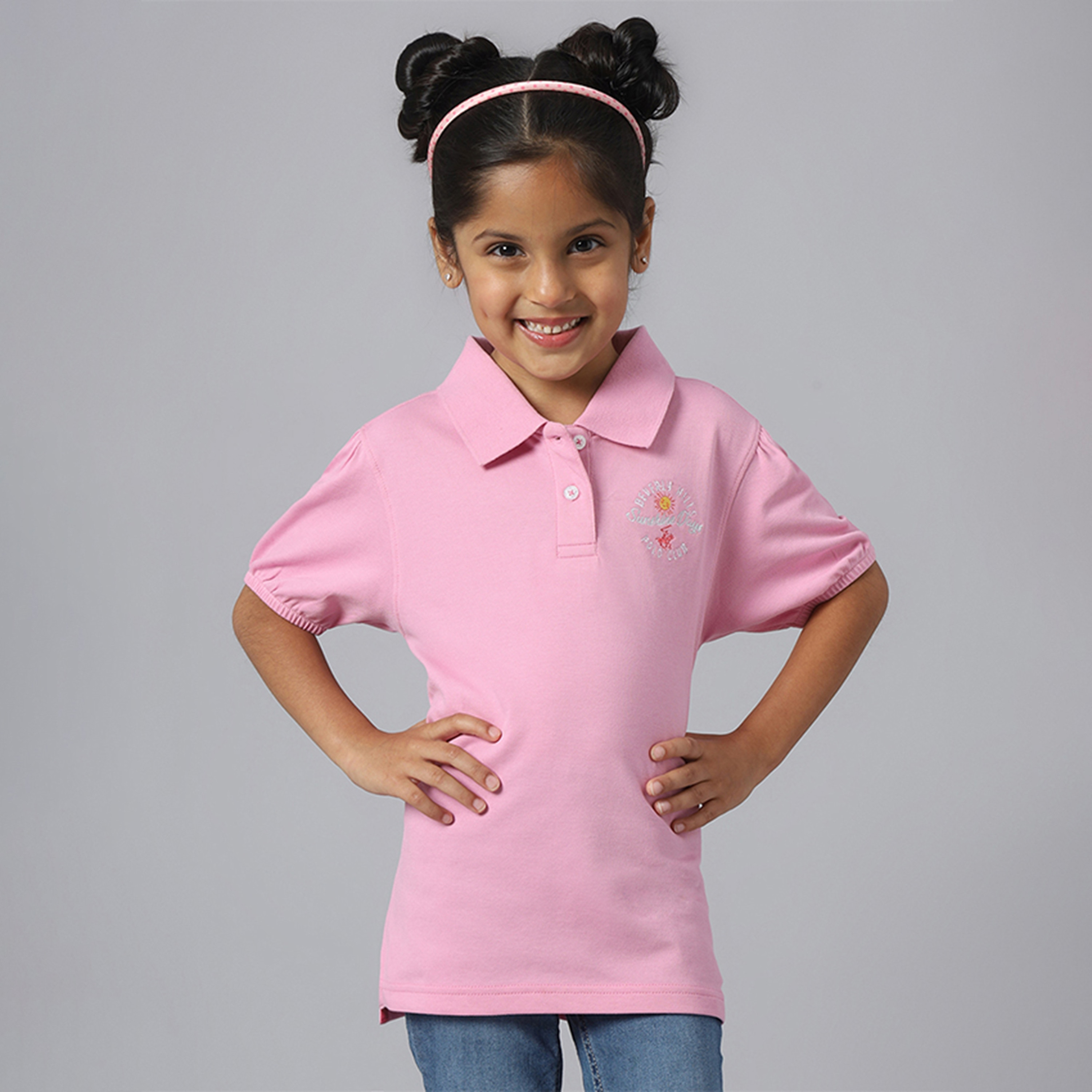 Buy Beverly Hills Polo Club Embroidered Short Sleeves Polo T Shirt Online Babyshop UAE