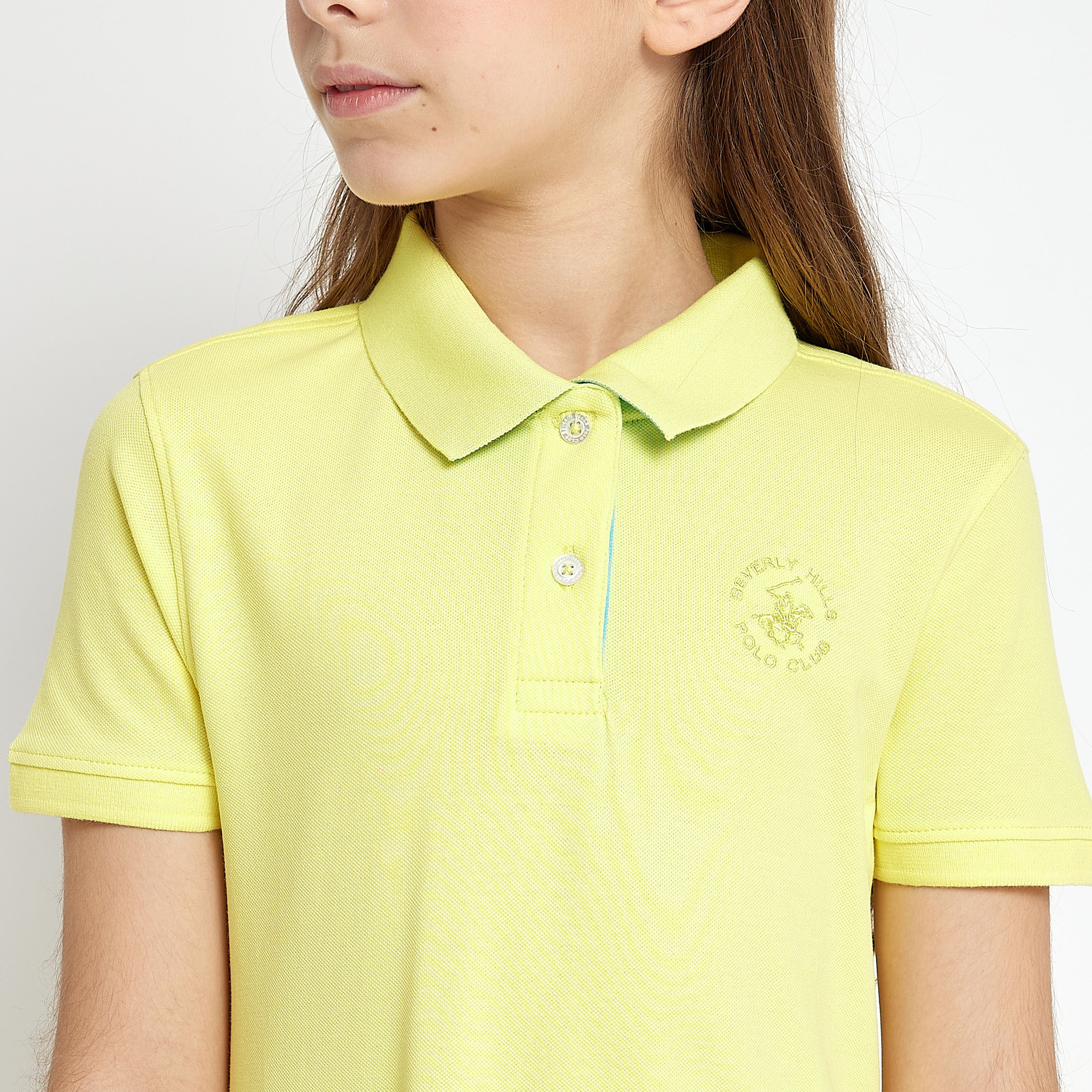 فستان بأكمام قصيرة وطول حتى الركبة من بيفرلي هيلز بولو كلوب-girls-clothing-dressesandjumpsuits-image-3