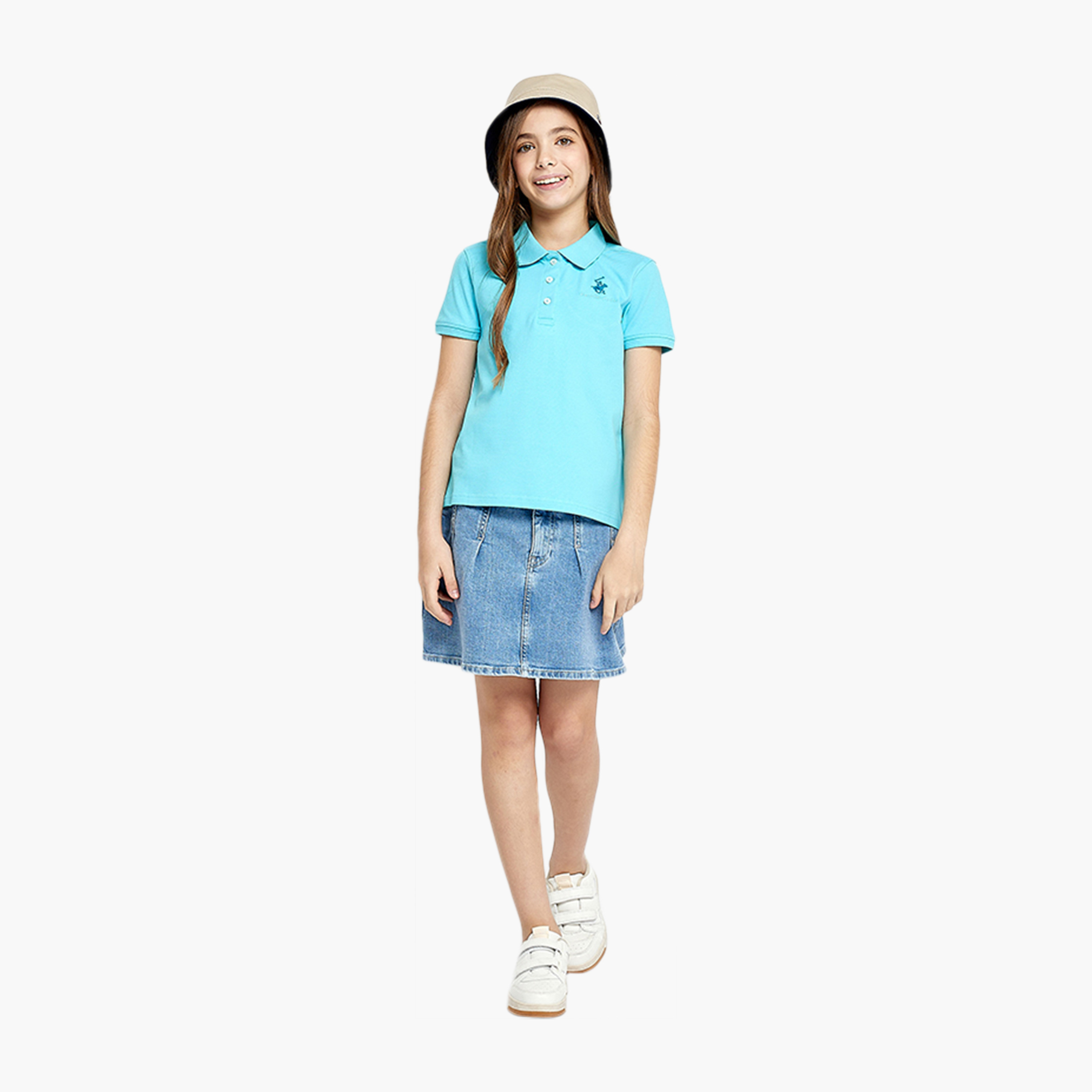 تيشيرت بولو قطني من بيفرلي هيلز بولو كلوب-girls-clothing-tshirts-image-2