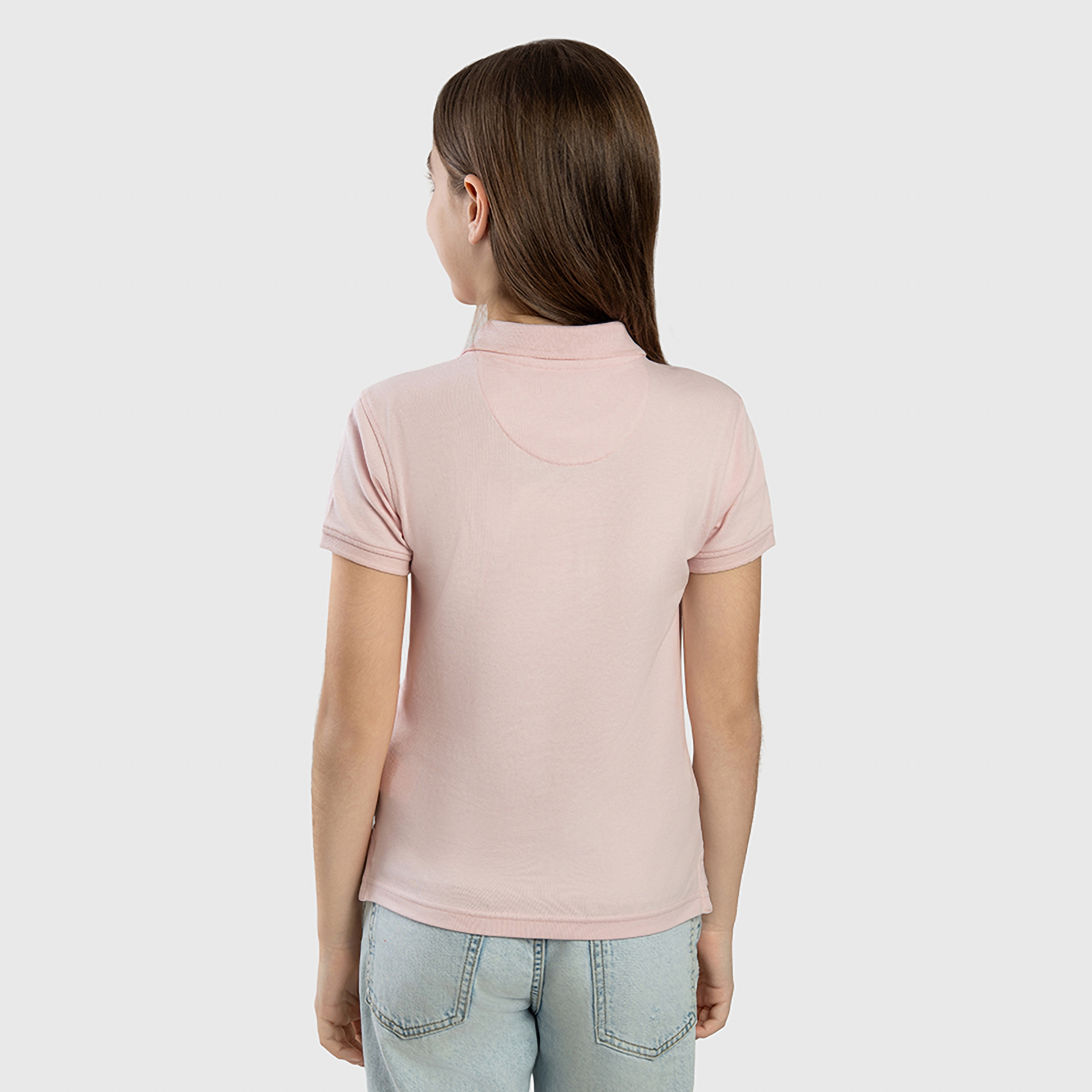تي شيرت سادة بأكمام قصيرة من بيفرلي هيلز بولو كلوب-girls-clothing-tshirts-image-16