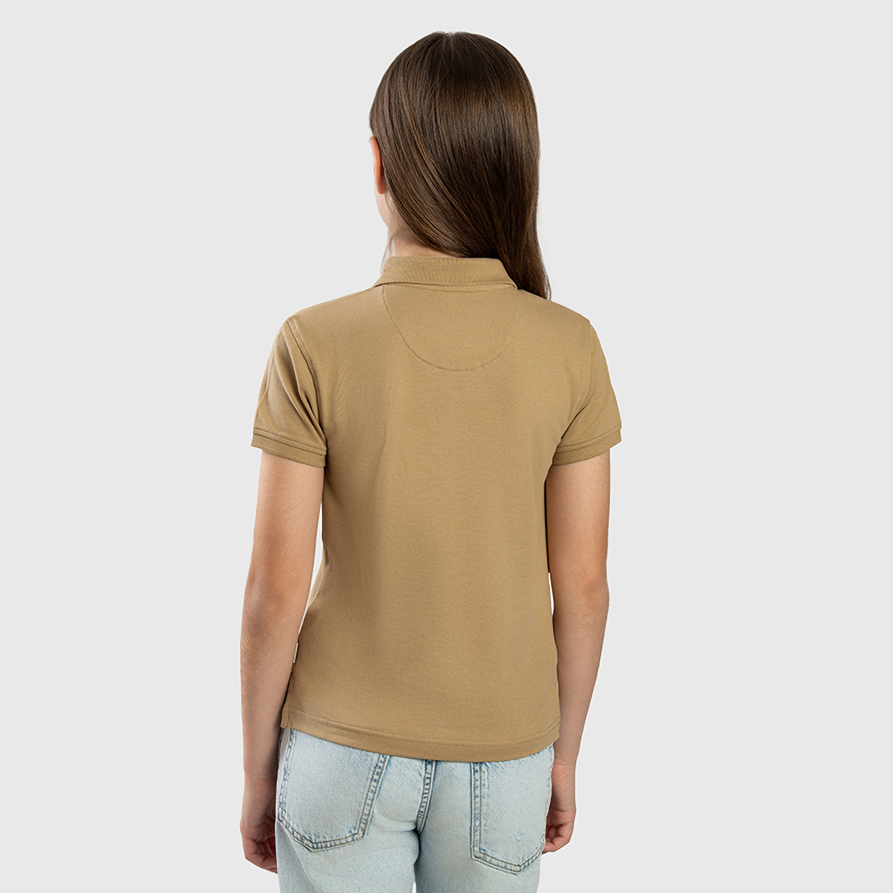 تي شيرت سادة بأكمام قصيرة من بيفرلي هيلز بولو كلوب-girls-clothing-tshirts-image-12