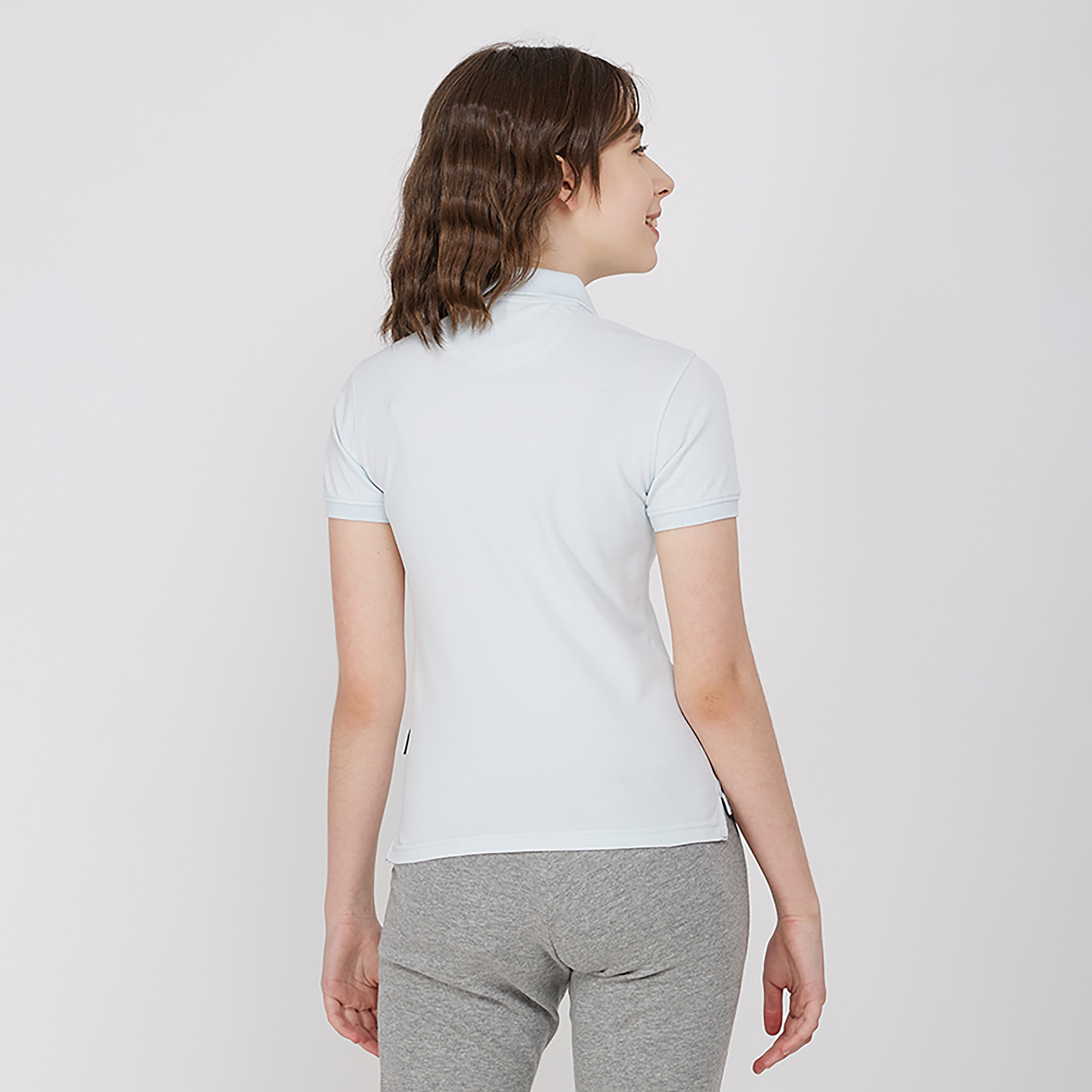 تي شيرت بولو سادة من بيفيرلي هيلز بولو كلوب-girls-clothing-tshirts-image-2