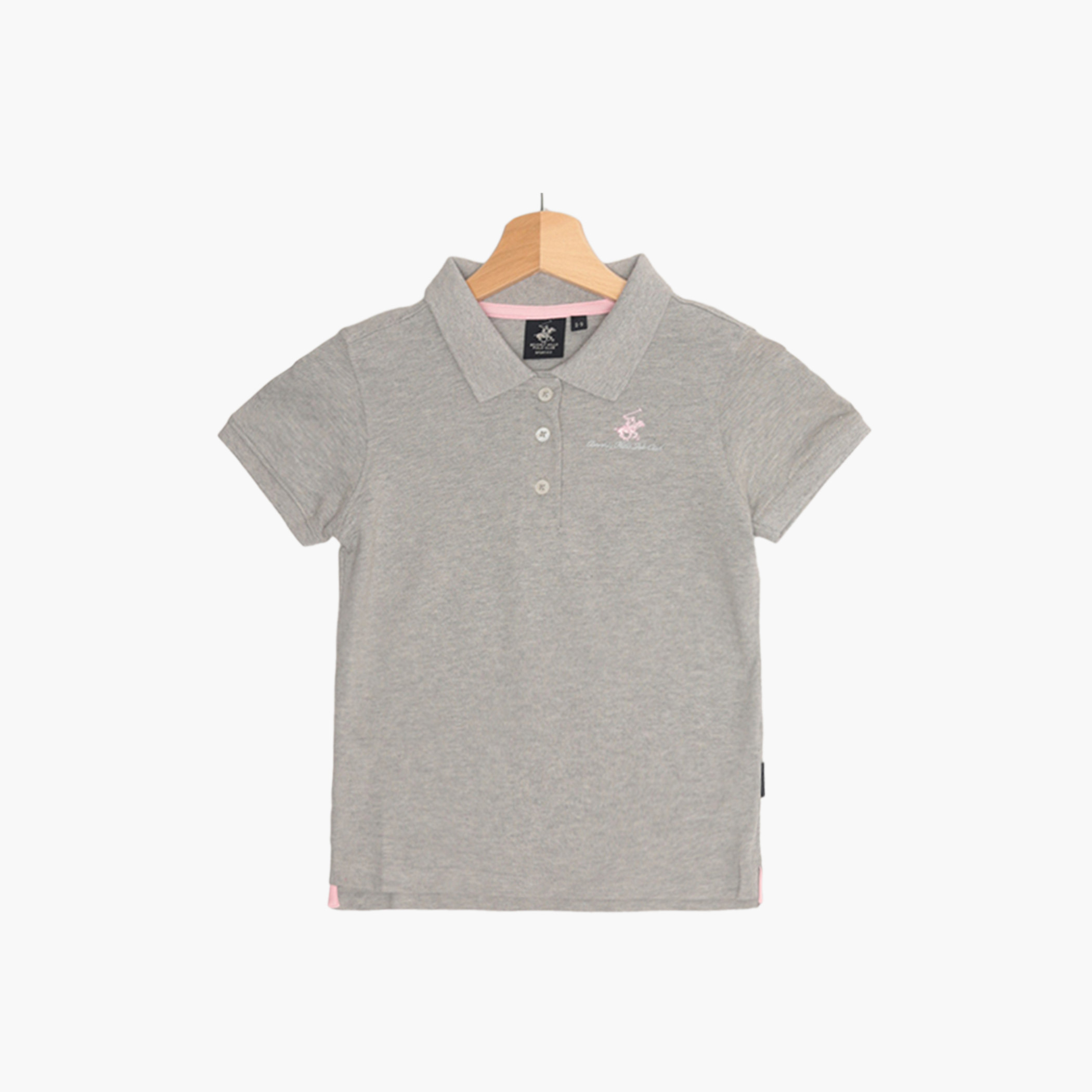 تيشيرت بولو سادة بأكمام قصيرة من بيفرلي هيلز بولو كلوب-boys-clothing-tshirtsandpolos-image-1