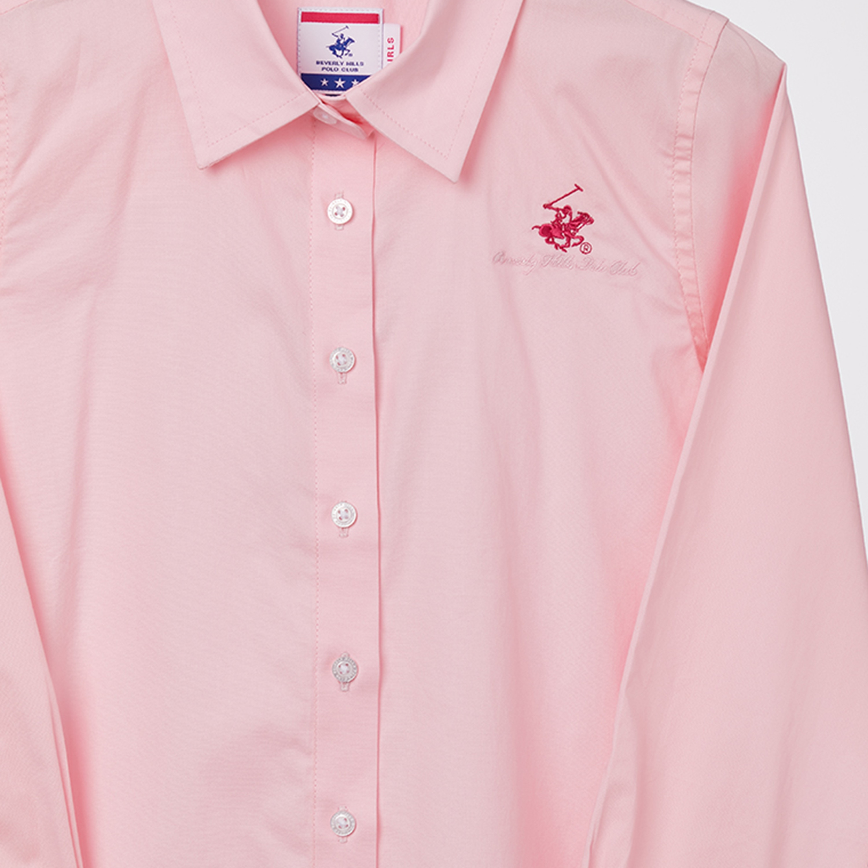 قميص منسوج سادة من بيفيرلي هيلز بولو كلوب-boys-clothing-shirts-image-3