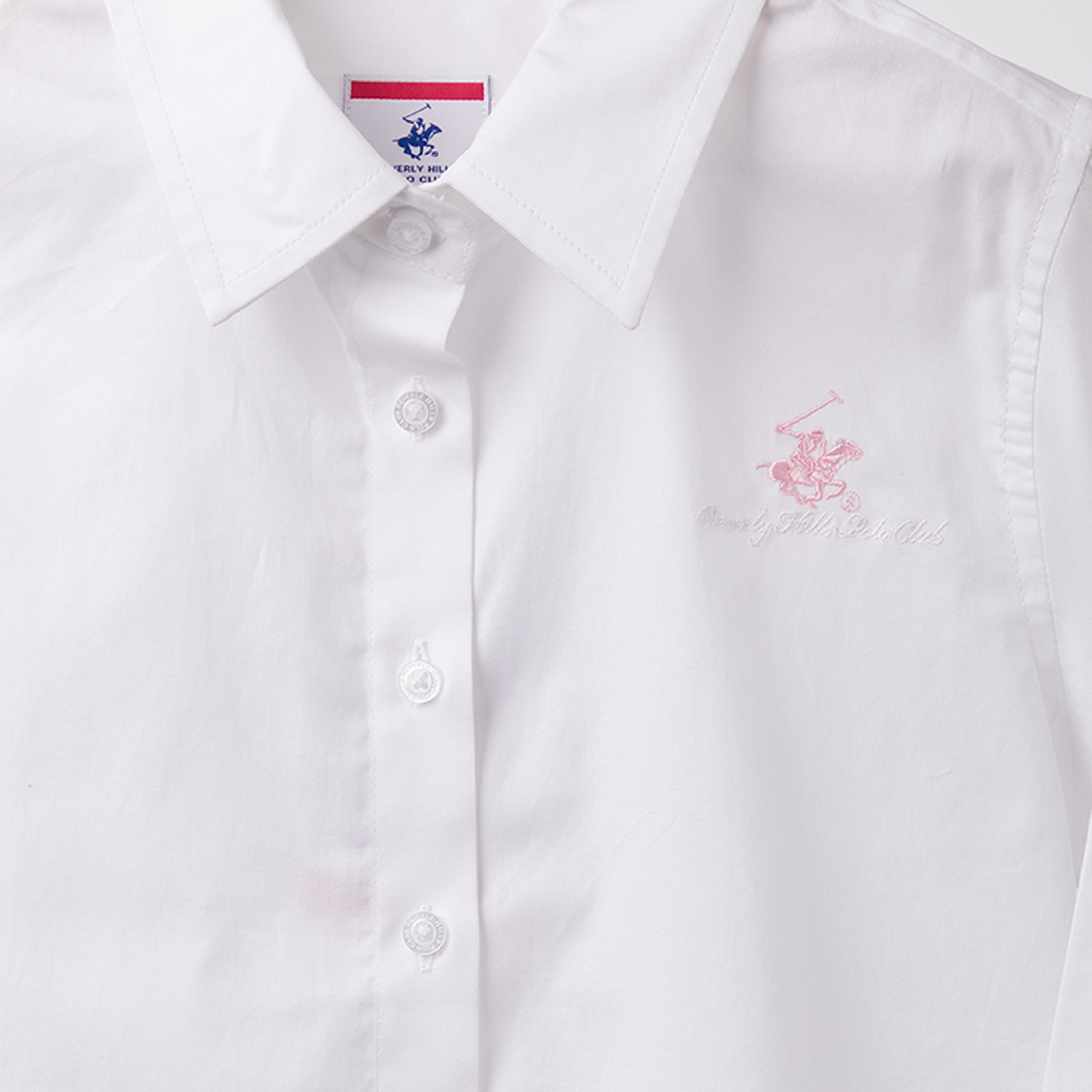 قميص منسوج سادة من بيفيرلي هيلز بولو كلوب-boys-clothing-shirts-image-6