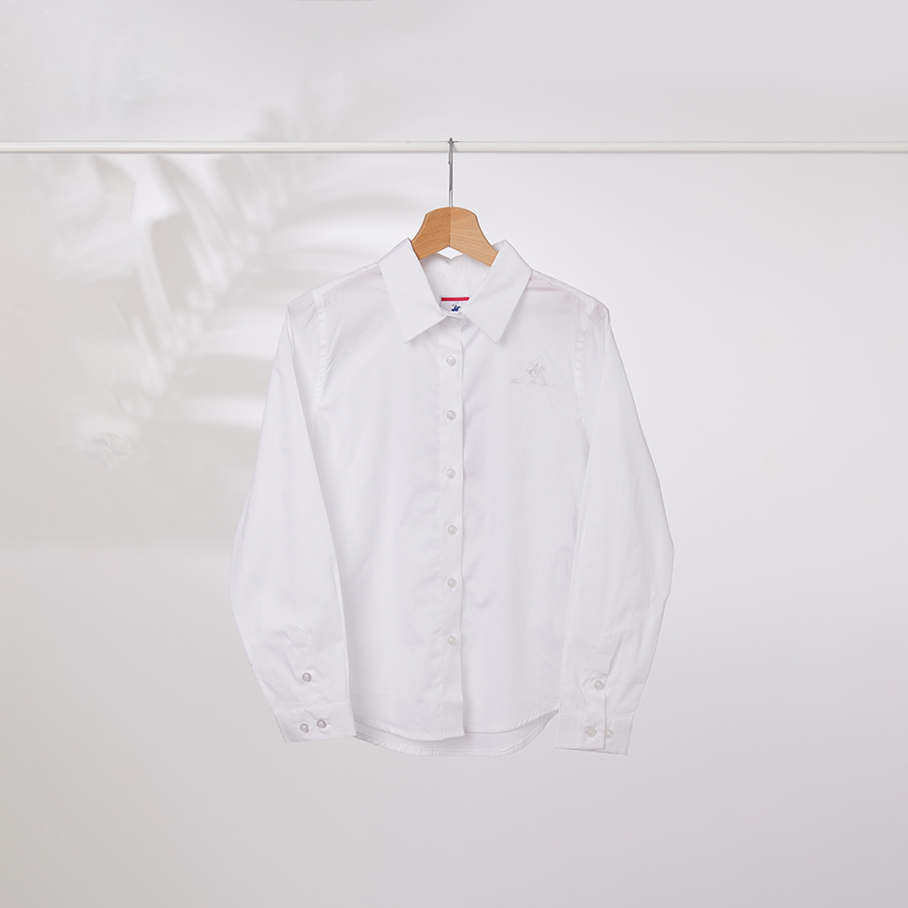 قميص منسوج سادة من بيفيرلي هيلز بولو كلوب-boys-clothing-shirts-image-7