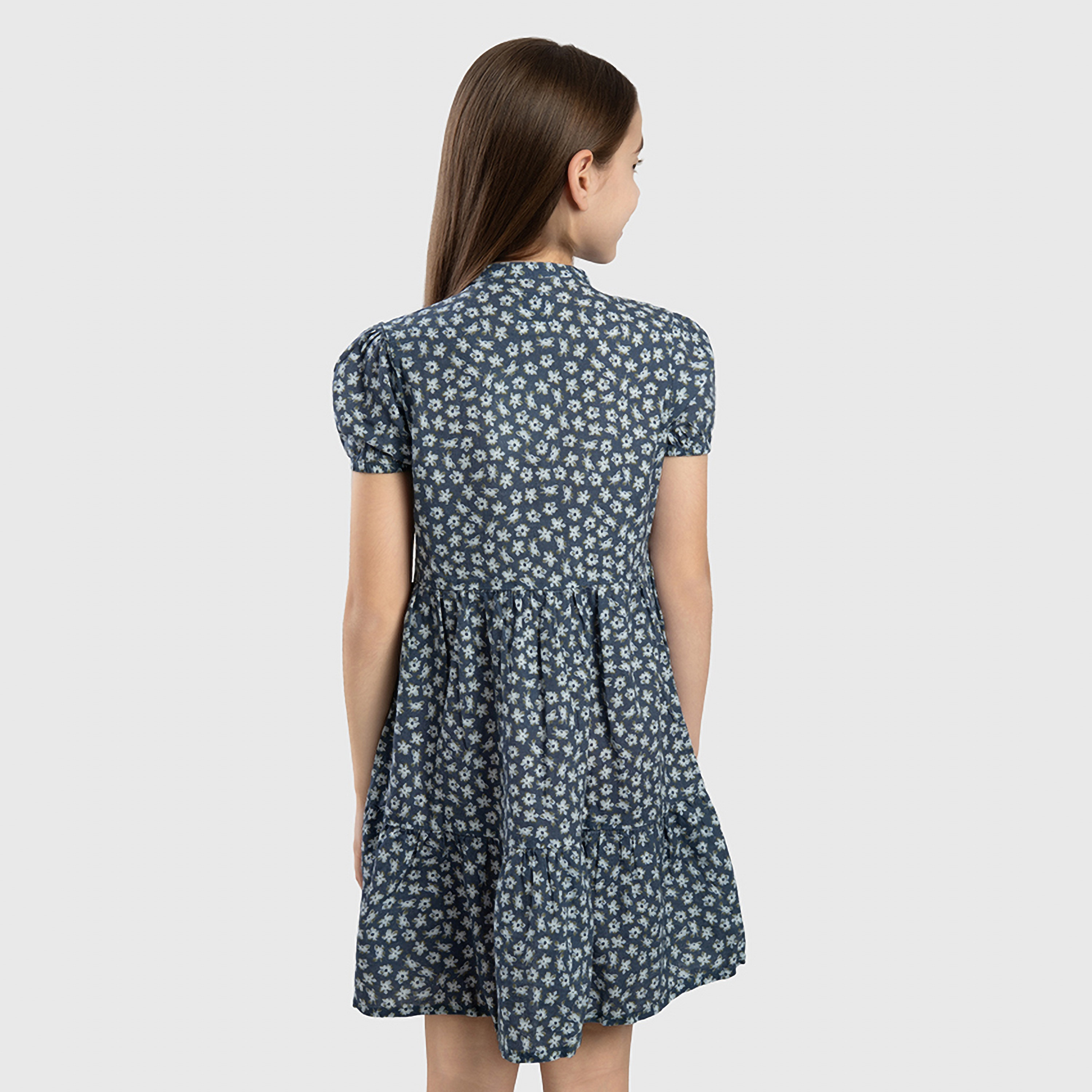 فستان بأكمام قصيرة وطبعة زهور من بيفرلي هيلز بولو كلوب-girls-clothing-dressesandjumpsuits-image-4