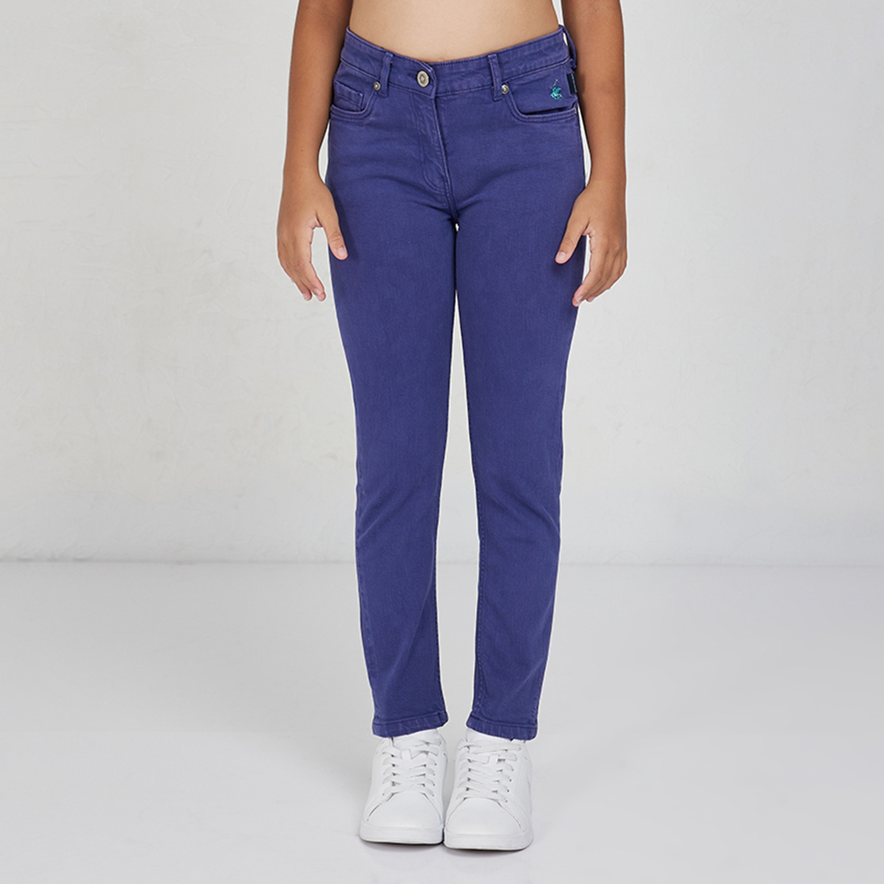Beverly Hills Polo Club Logo Embroidered Slim Fit Jeans-girls-clothing-bottoms-jeansandjeggings-image-1