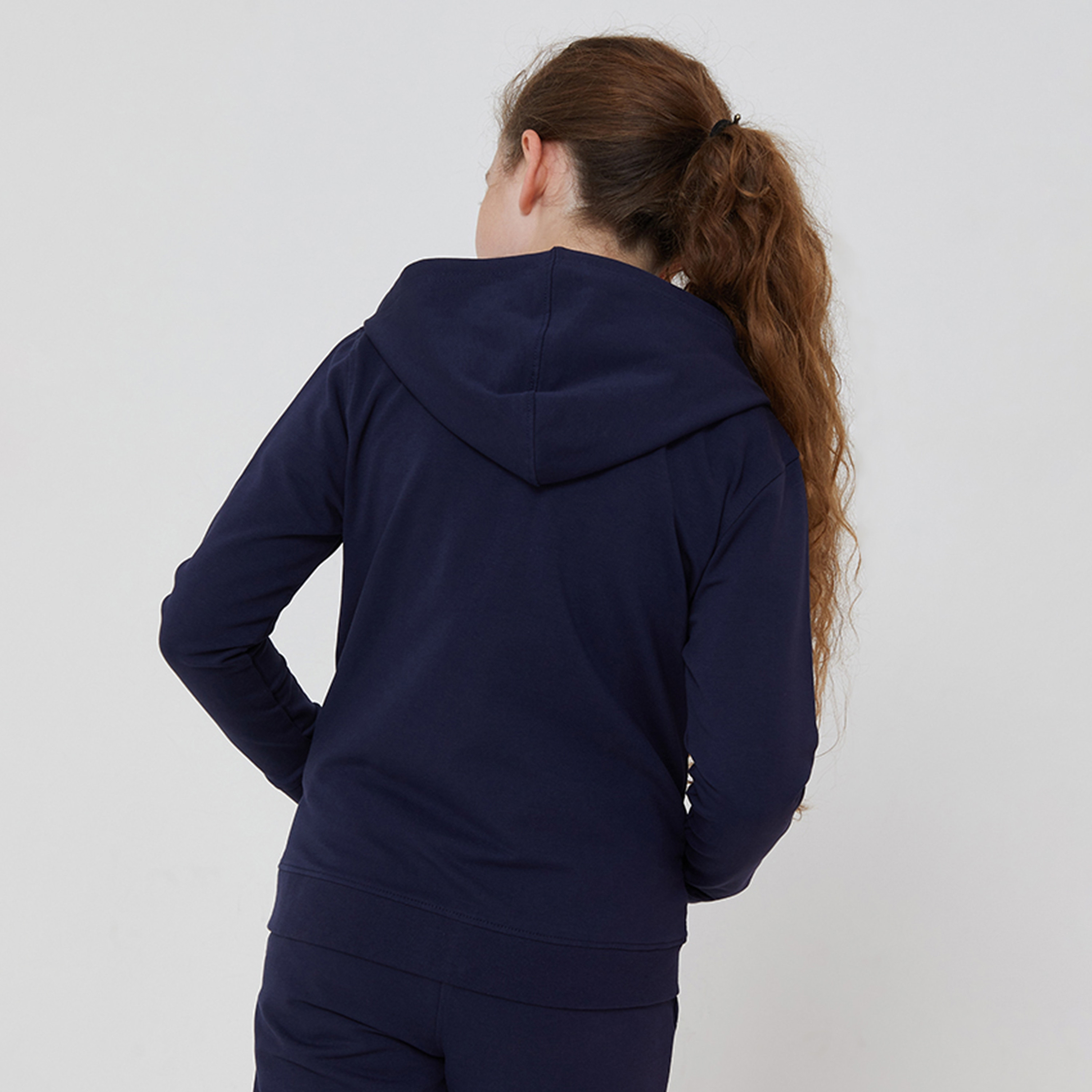 Beverly Hills Polo Club Logo Embroidered Ziipper Hoodie-girls-clothing-sweatshirts-image-10