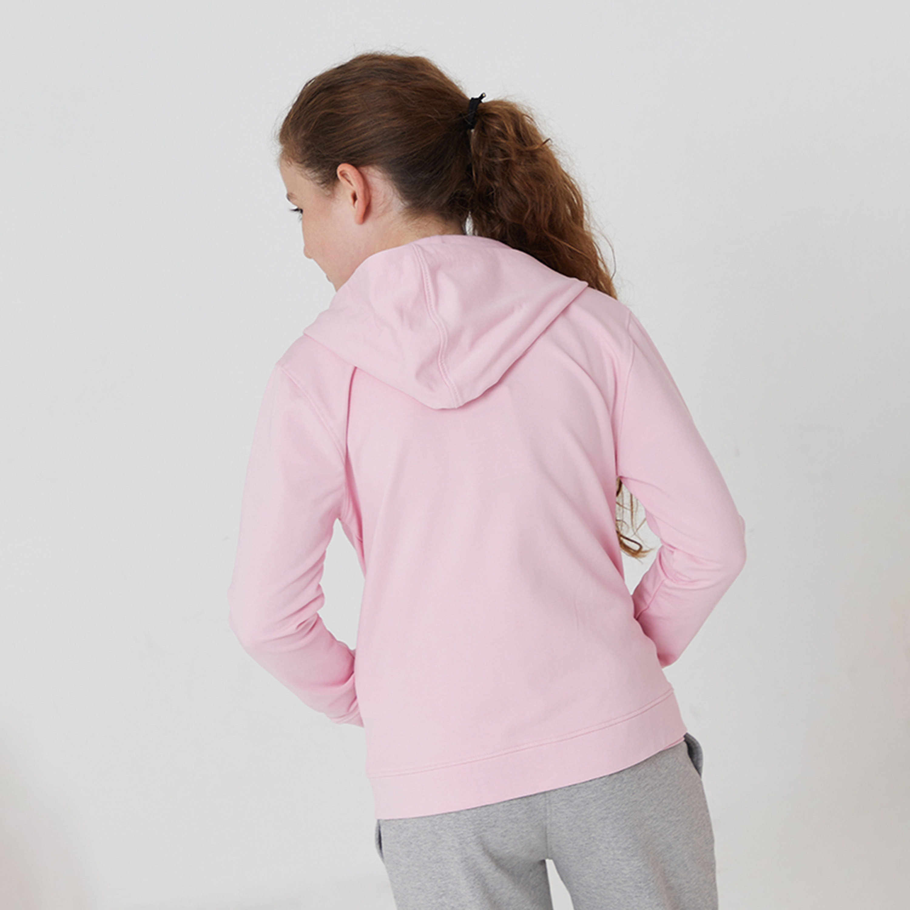Beverly Hills Polo Club Logo Embroidered Ziipper Hoodie-girls-clothing-sweatshirts-image-6