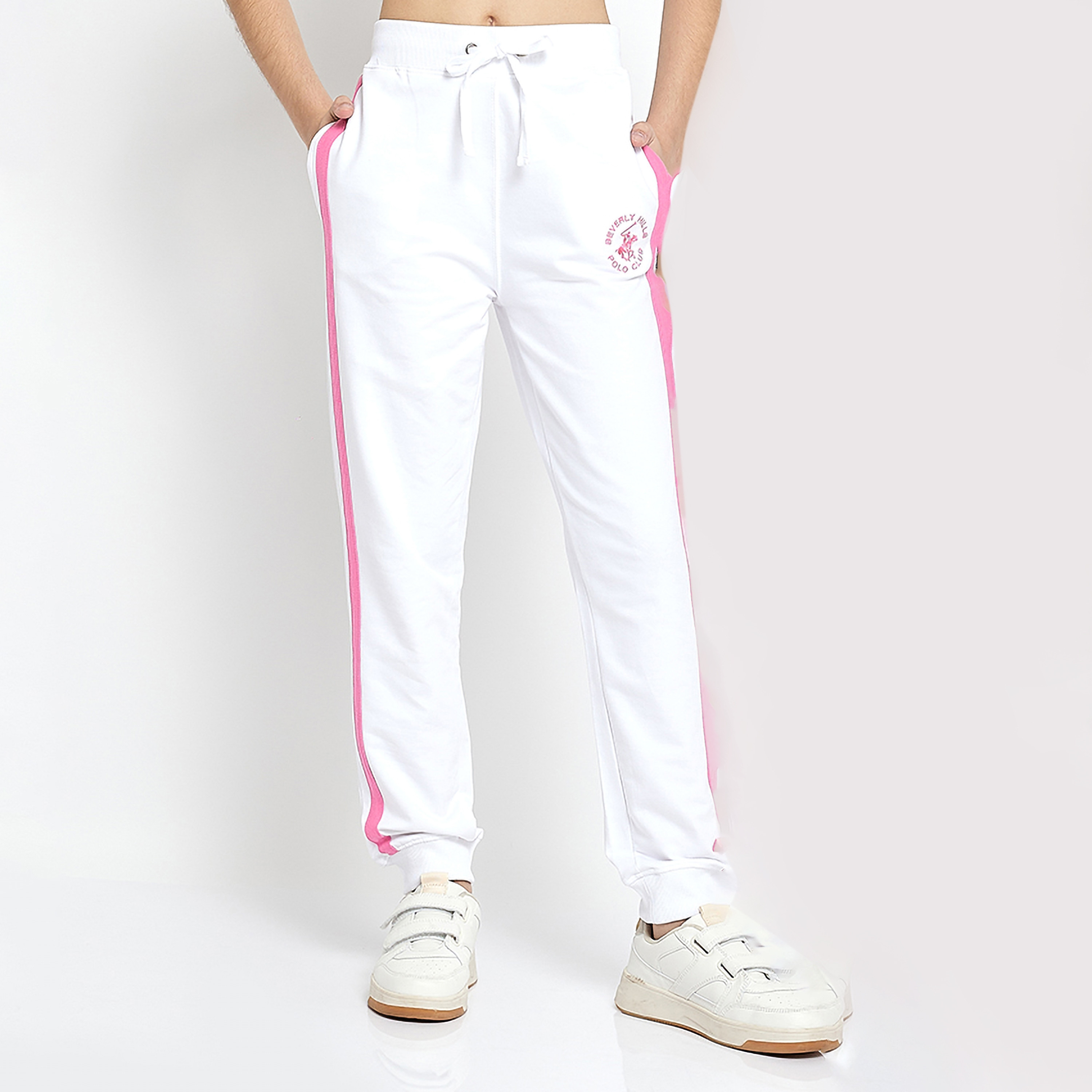 بنطال ركض مخطط من بيفرلي هيلز بولو كلوب-girls-clothing-bottoms-joggersandtrackpants-image-1