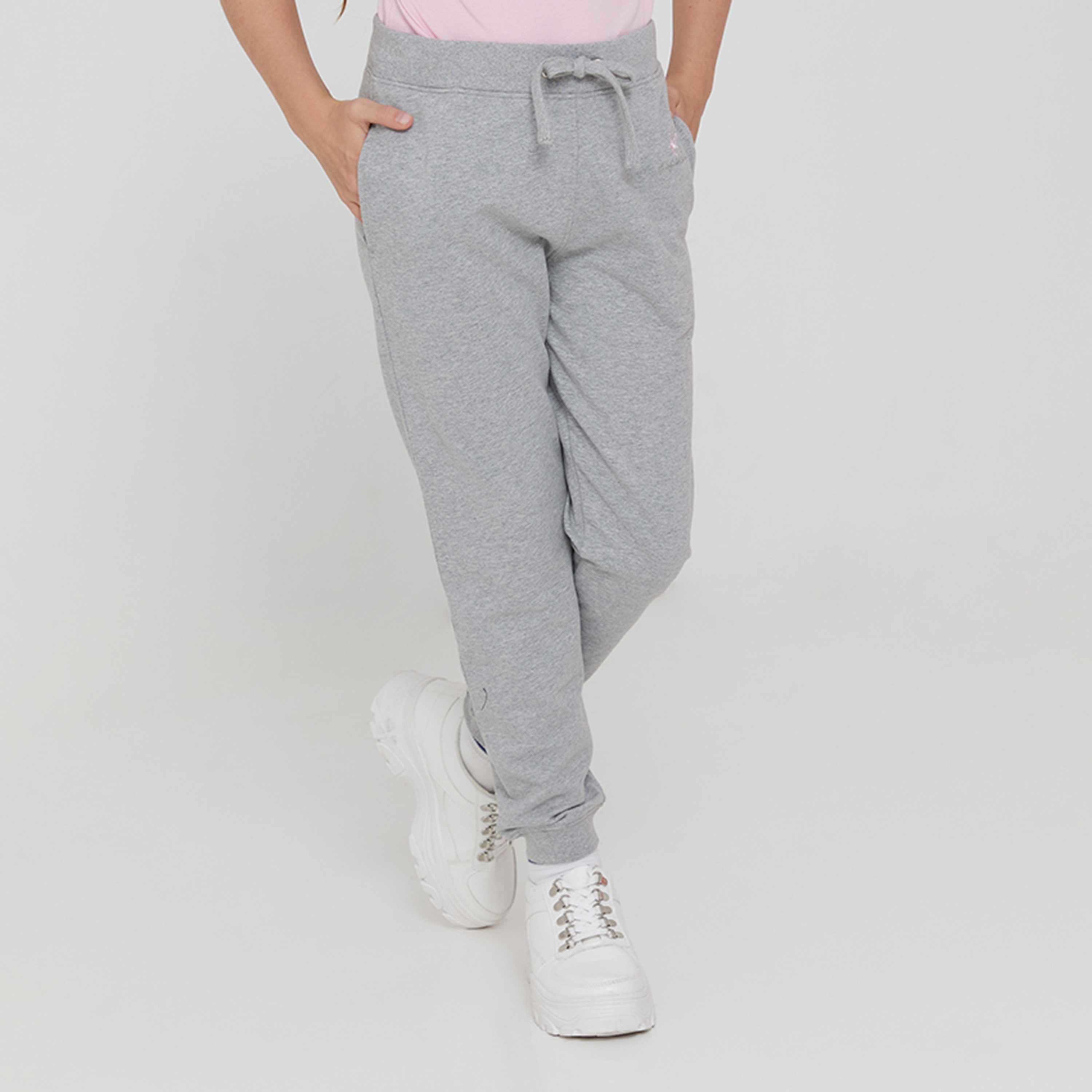 بنطلون رياضي مزين بالشعار من بيفرلي هيلز بولو كلوب-girls-clothing-bottoms-joggersandtrackpants-image-1