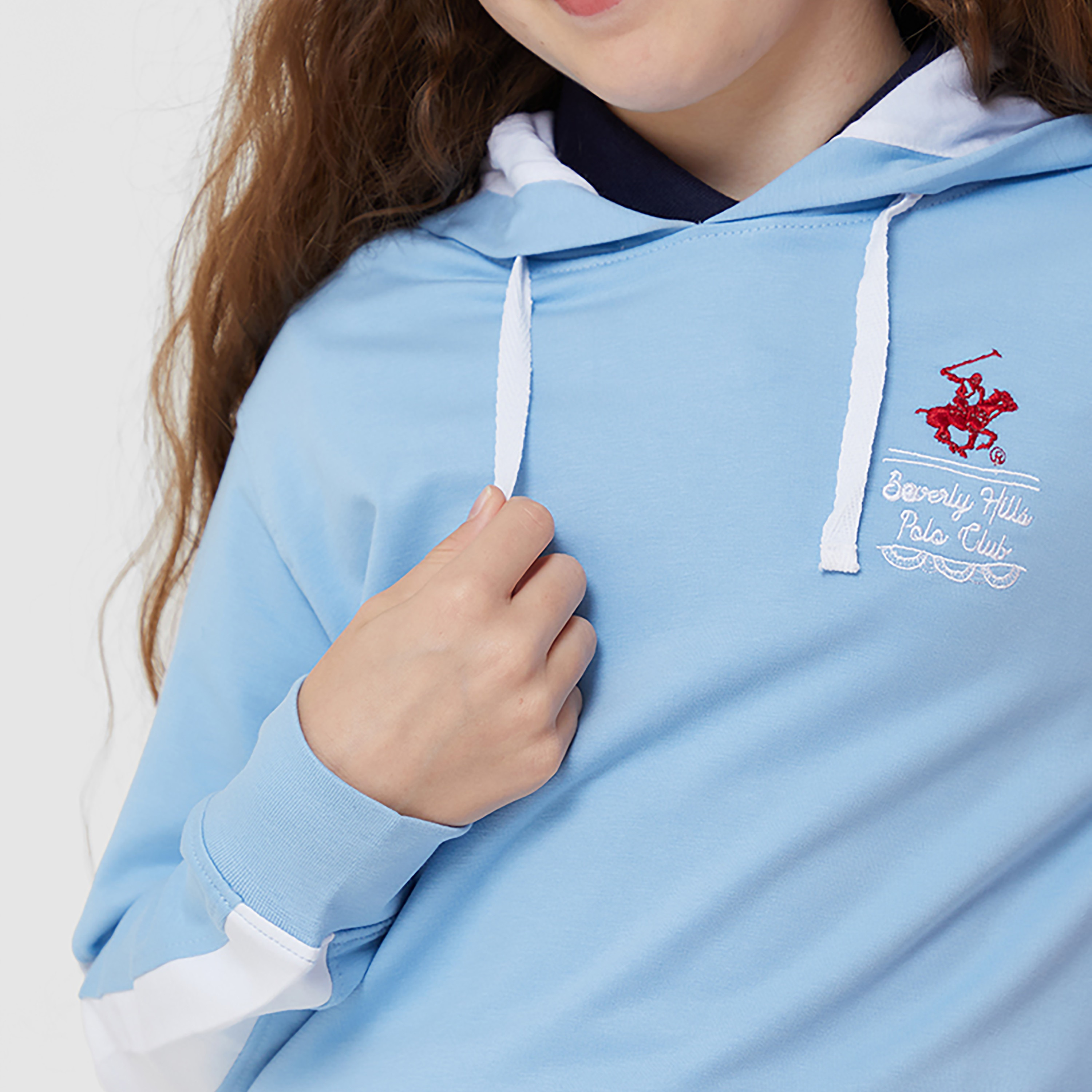 بلوفر هودي سايد ويندر من بيفرلي هيلز بولو كلوب-girls-clothing-winterwear-sweatshirts-image-7