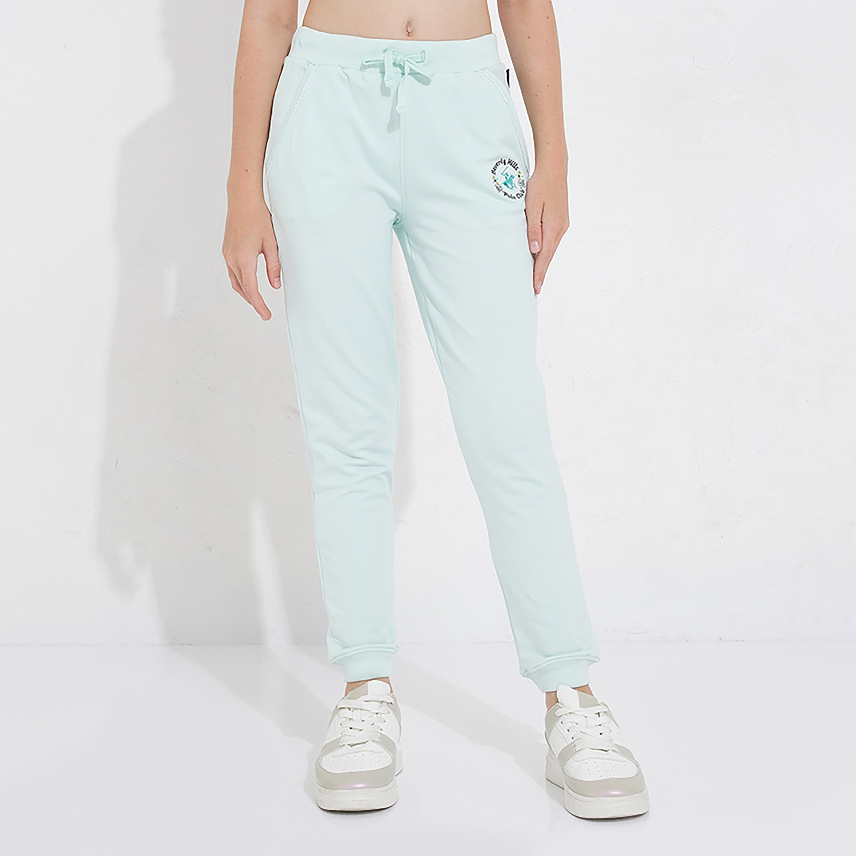 بنطلون رياضي مزين بالشعار من بيفرلي هيلز بولو كلوب-girls-clothing-schoolwear-bottoms-joggers-image-5