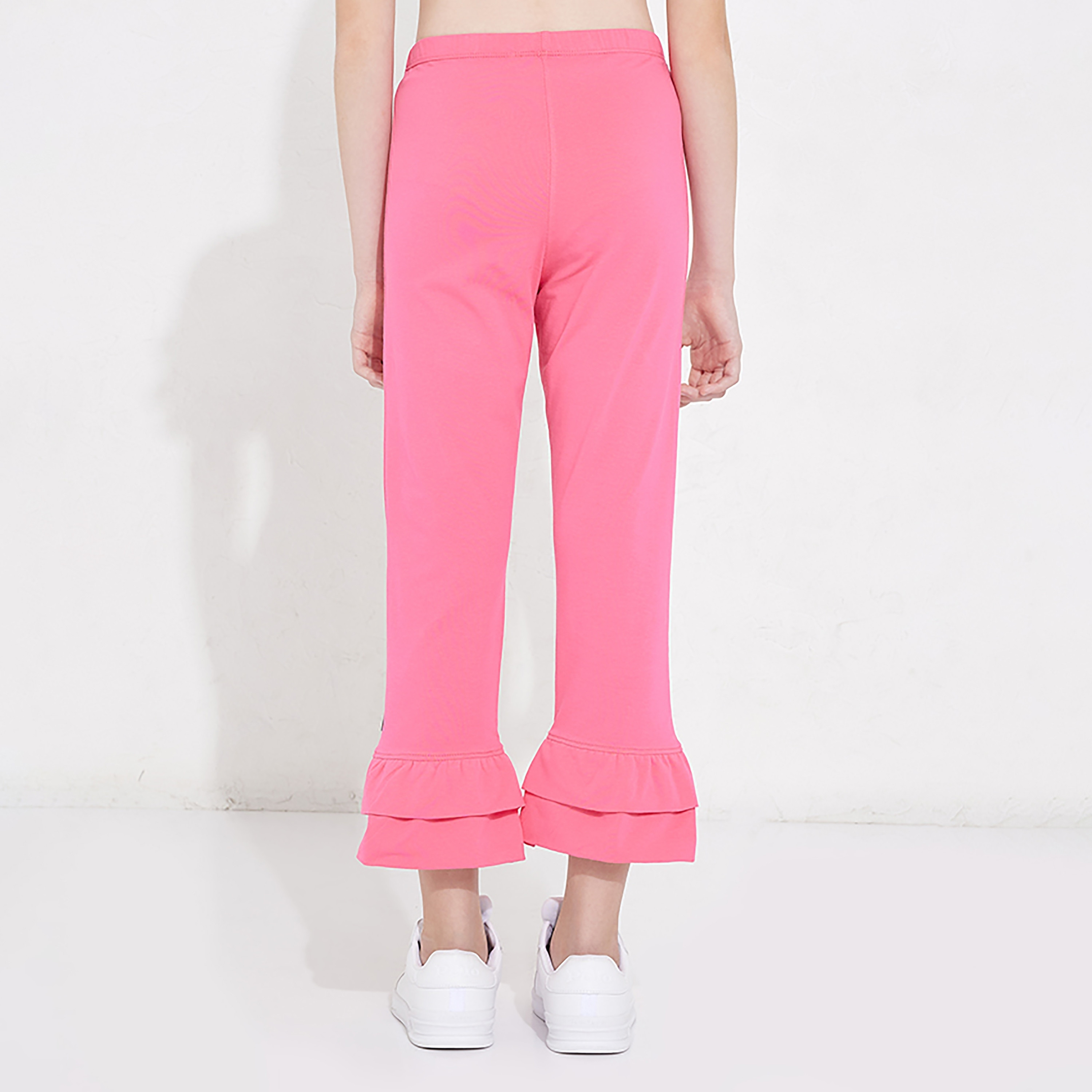 بنطلون بأساور واسعة مزين بالشعار من بيفرلي هيلز بولو كلوب-girls-clothing-bottoms-leggings-image-6