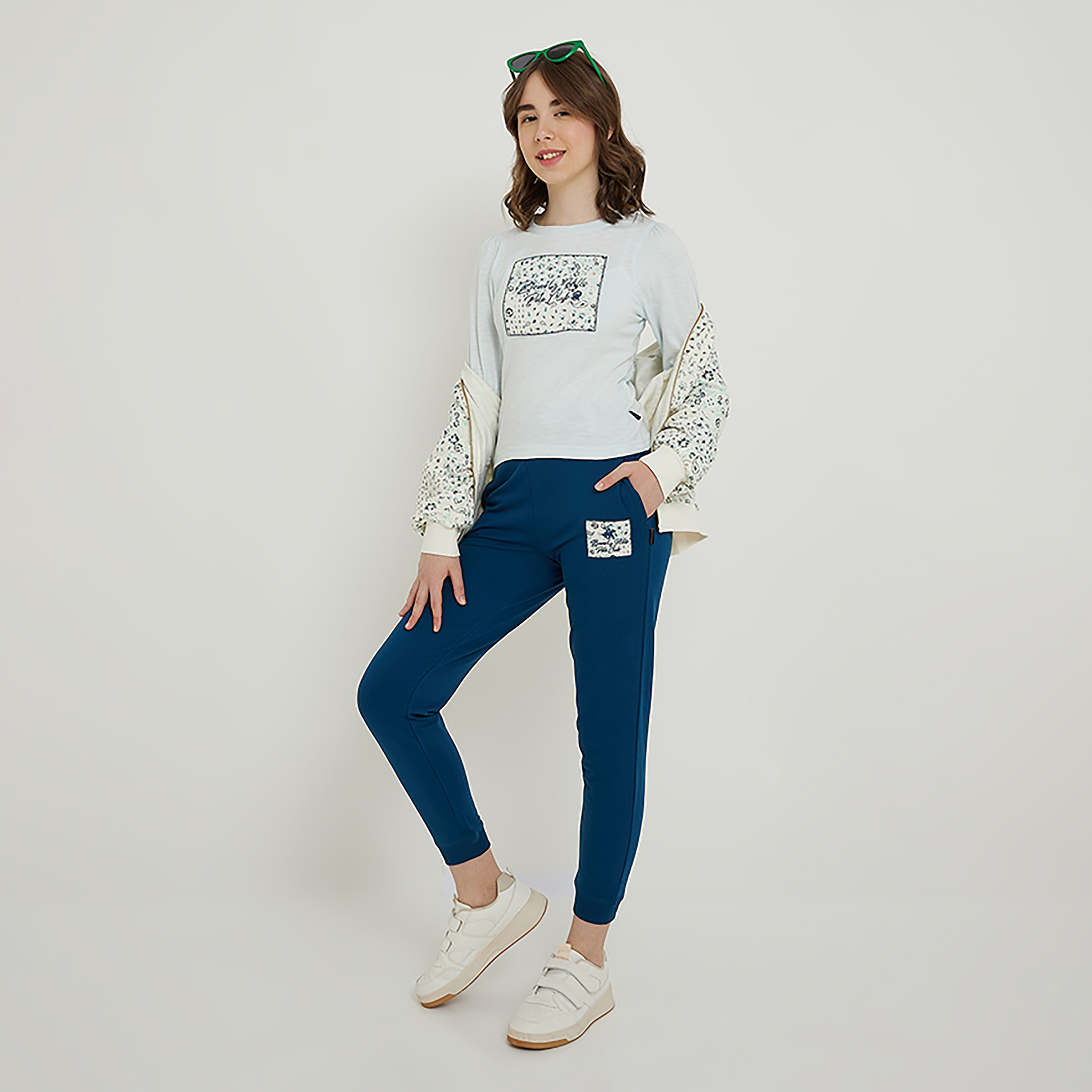 Beverly Hills Polo Club Logo Embroidered Drawstring Waist Pants-girls-clothing-bottoms-joggersandtrackpants-image-4