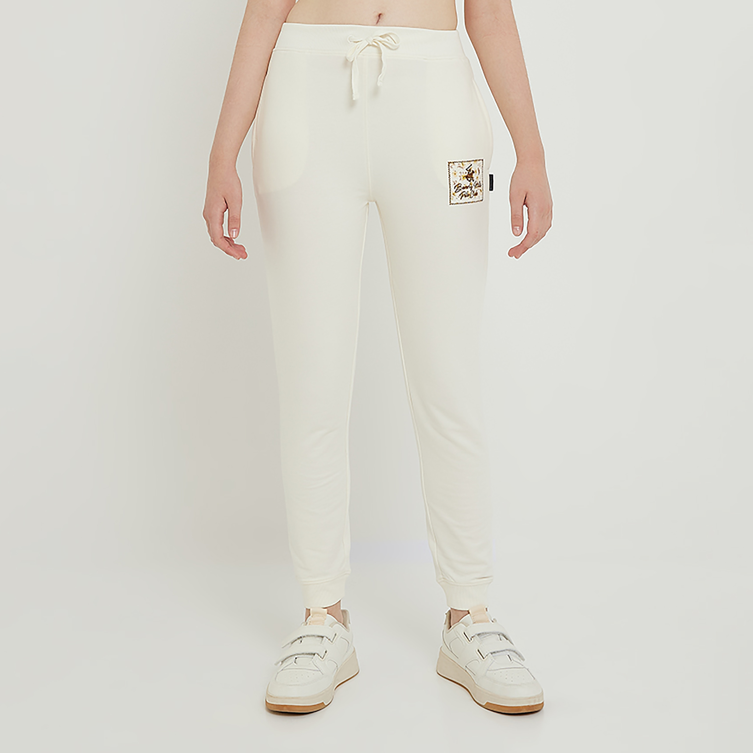 Beverly Hills Polo Club Logo Embroidered Drawstring Waist Pants