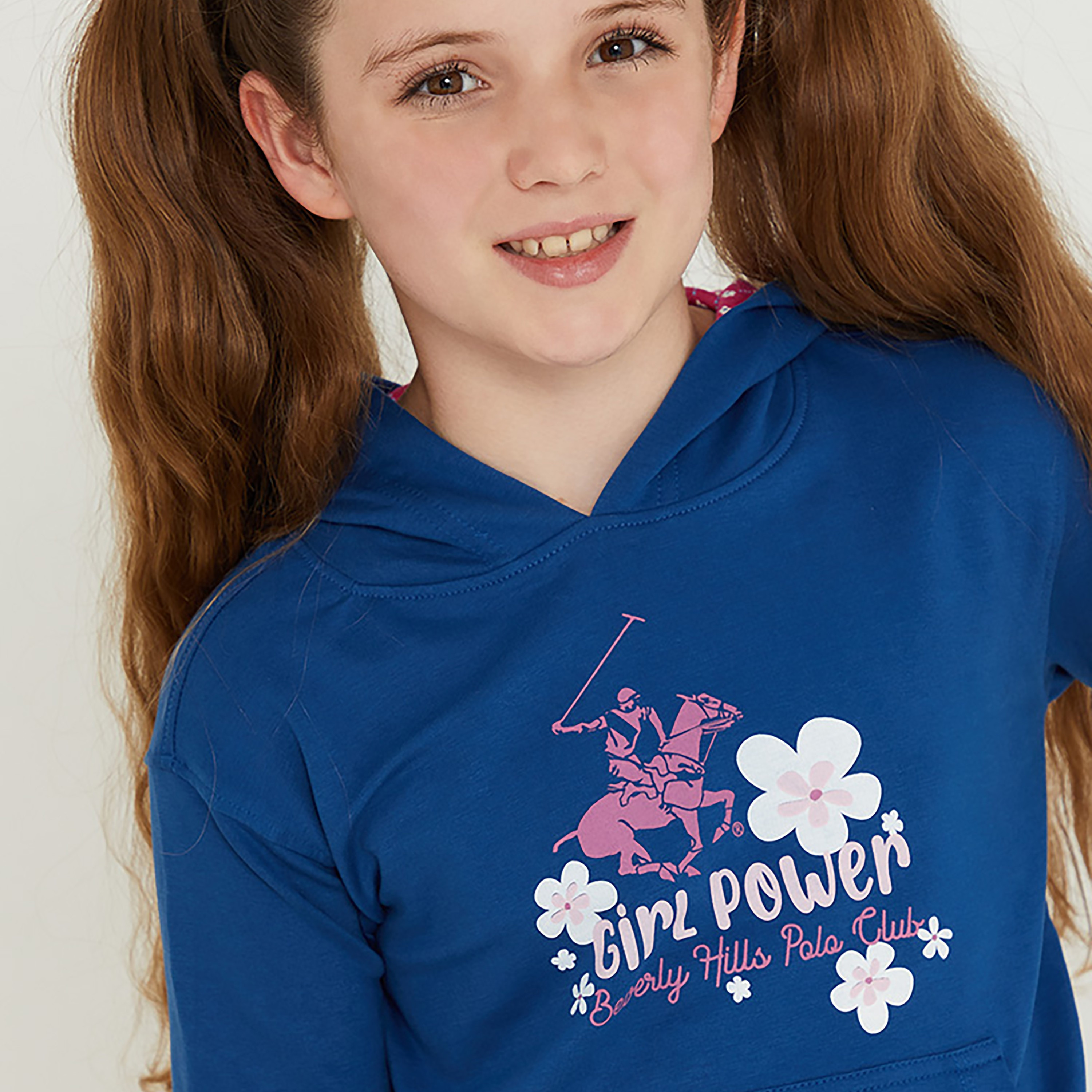 Beverly Hills Polo Club Girl Power Hooded Pullover-girls-clothing-winterwear-sweatshirts-image-3