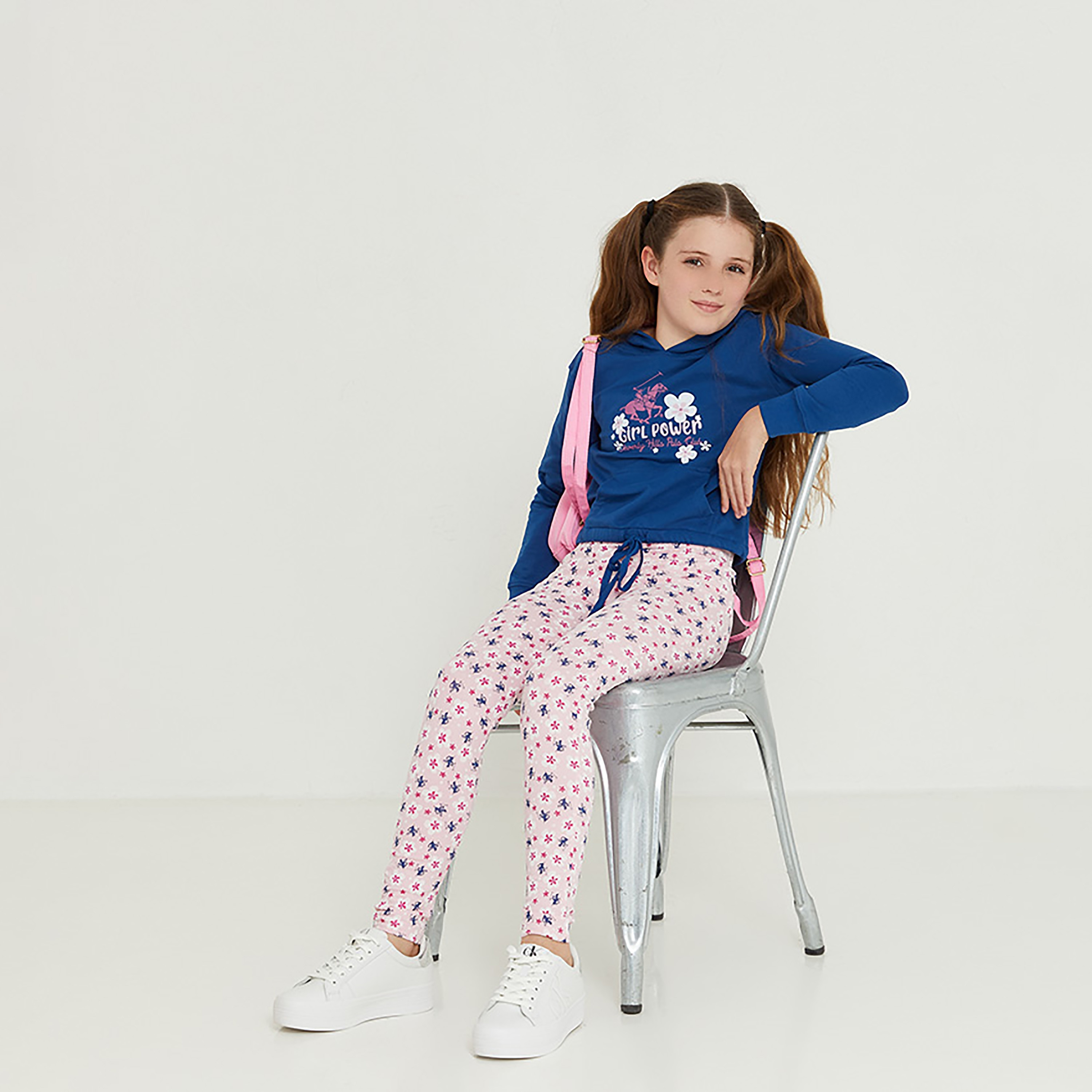Beverly Hills Polo Club Girl Power Hooded Pullover-girls-clothing-winterwear-sweatshirts-image-4