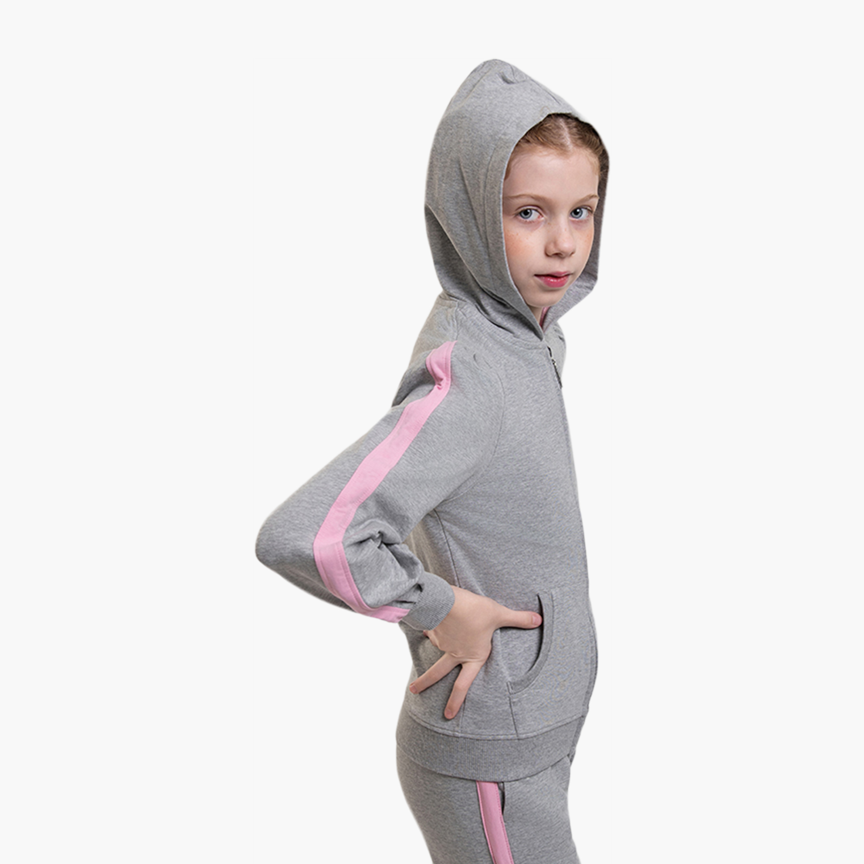 جاكيت بغطاء رأس بسحاب أمامي من بيفرلي هيلز بولو كلوب-girls-clothing-jacketsandcoats-image-4