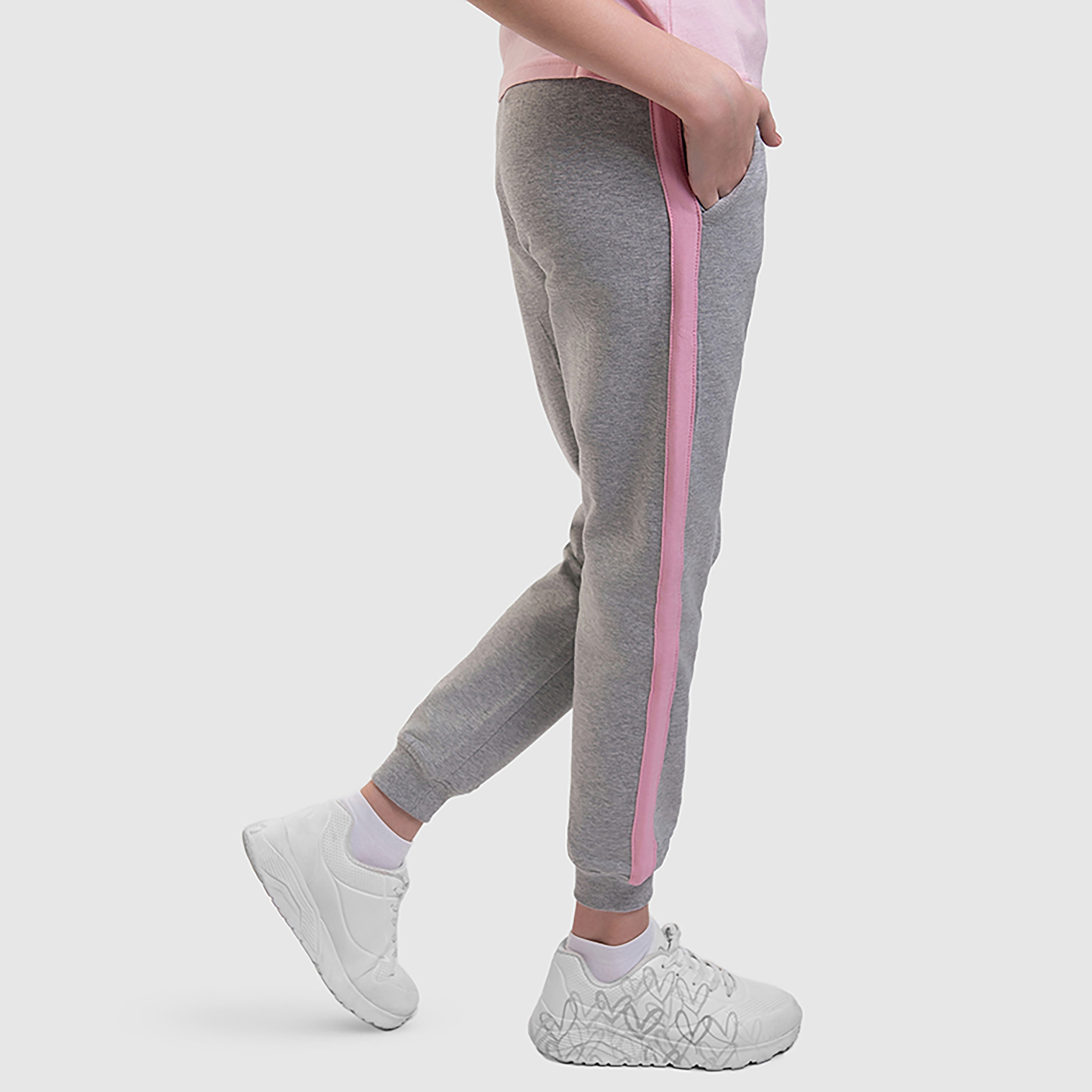 Beverly Hills Polo Club Embroidered Elasticated Joggers-girls-clothing-bottoms-joggersandtrackpants-image-4