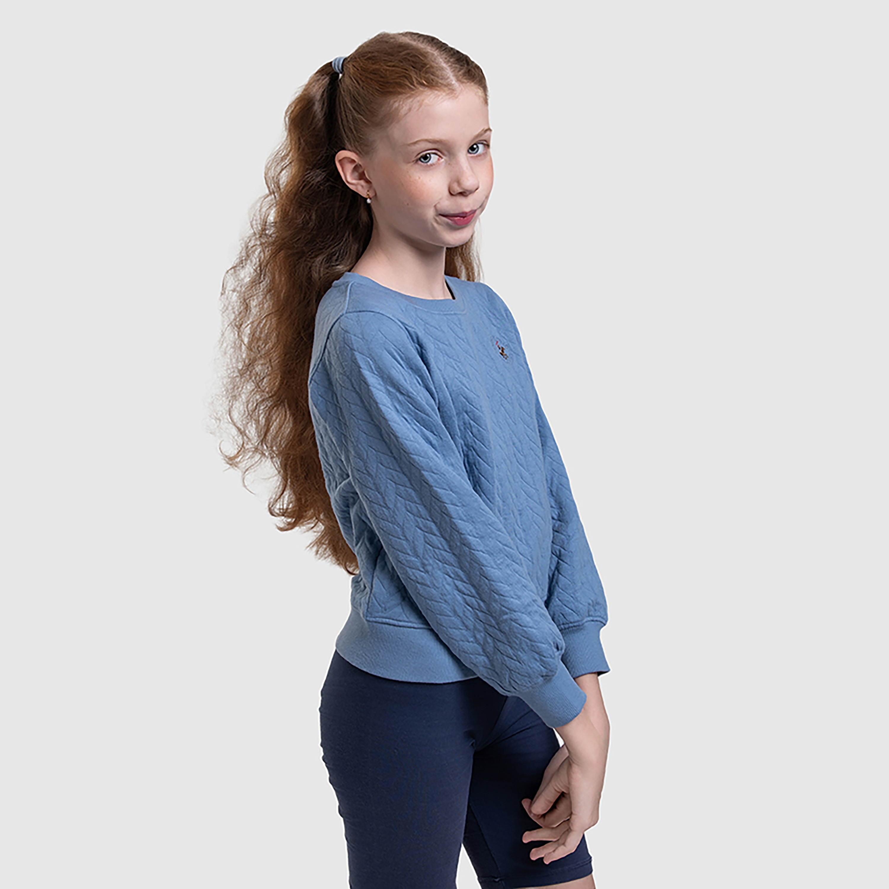 Beverly Hills Polo Club Textured Long Sleeves Sweatshirt-girls-clothing-winterwear-sweatshirts-image-2
