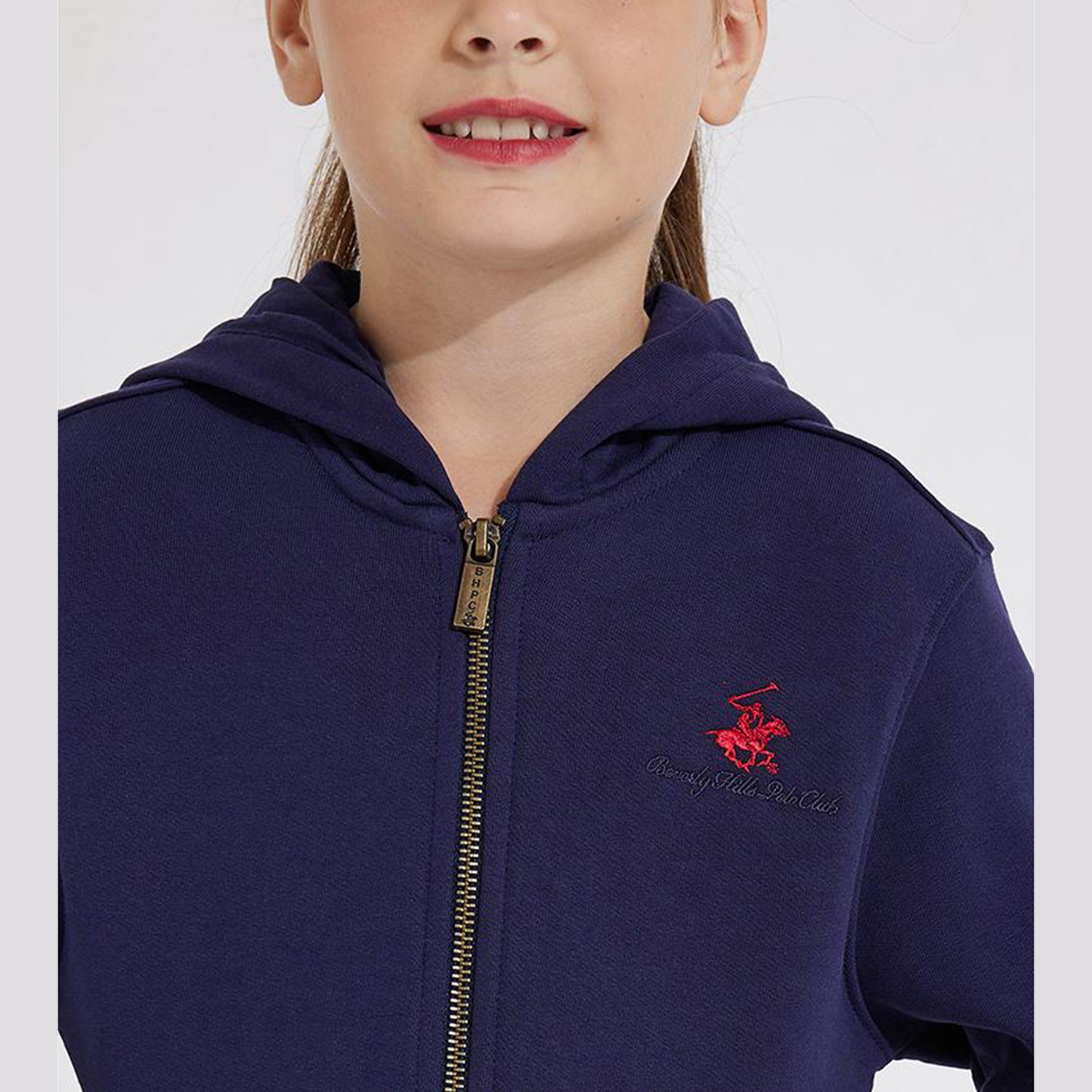 هودي صوف بسحاب من بيفرلي هيلز بولو كلوب-girls-clothing-sweatshirts-image-11